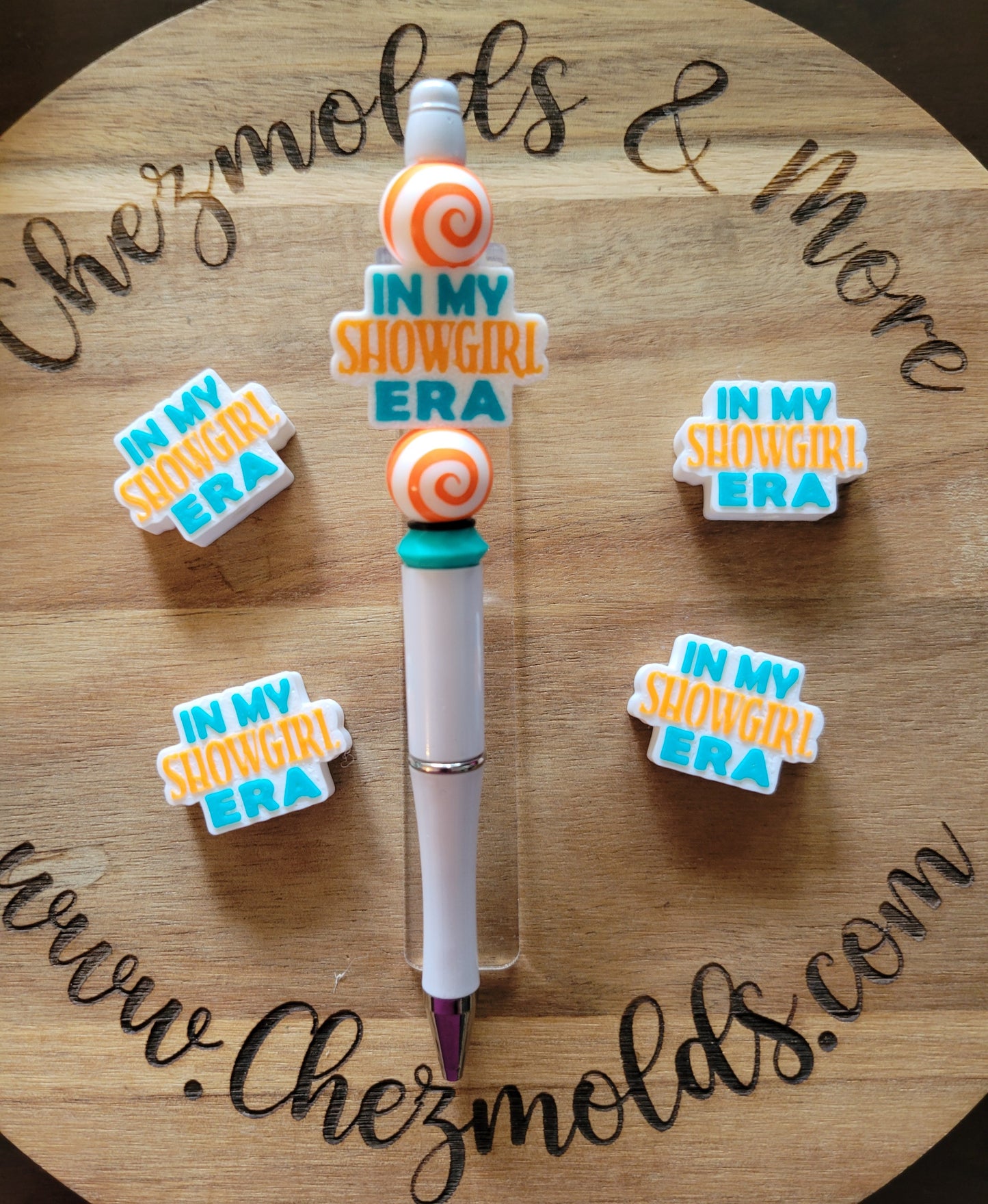 CE 3d printed focal Bead-in my showgirl era