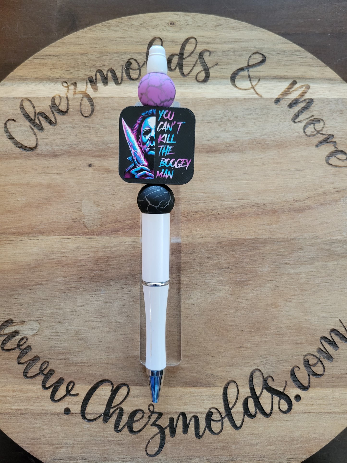 CE 3d printed focal Bead-horror prints