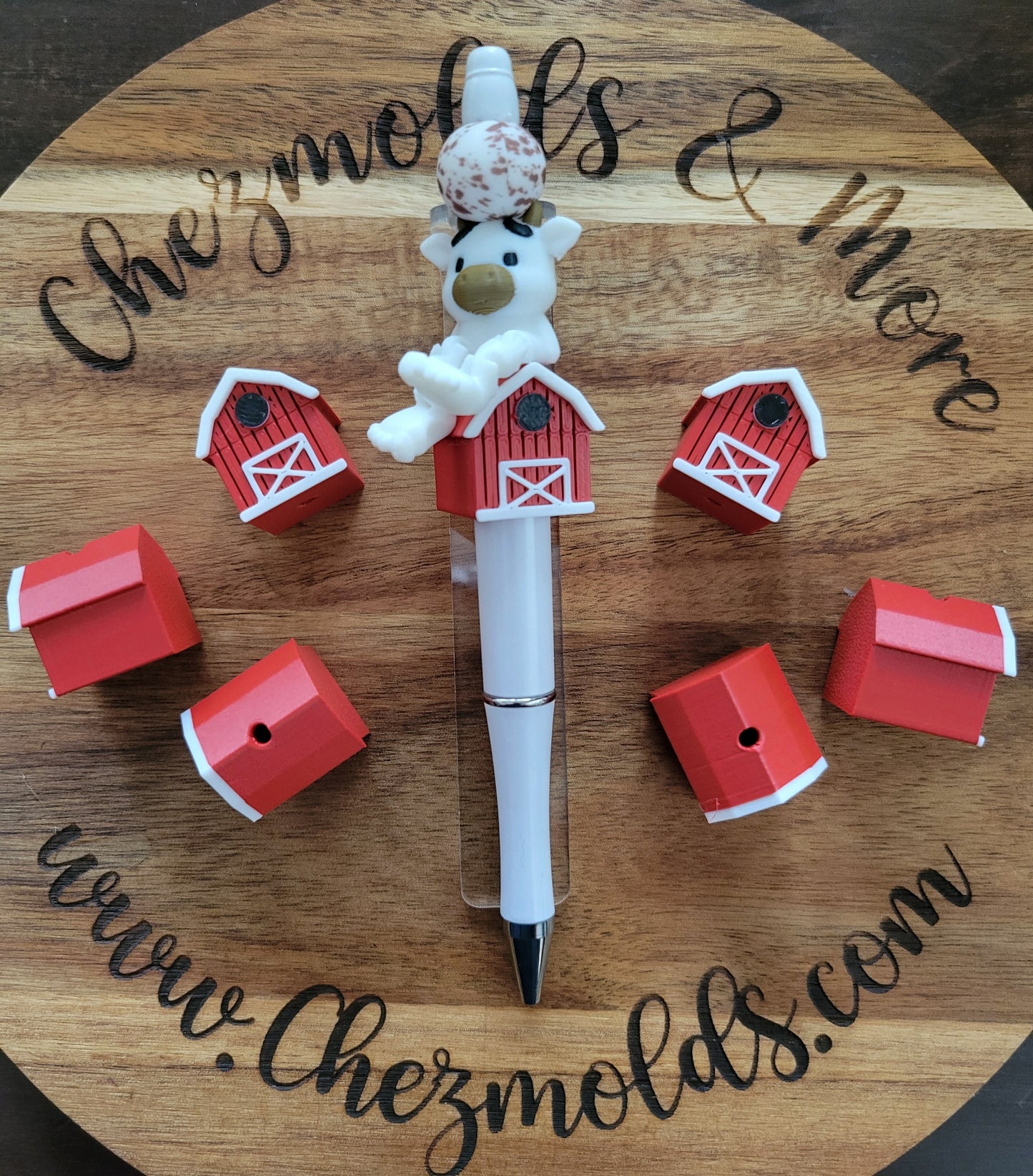 CE 3d printed focal Bead-barn