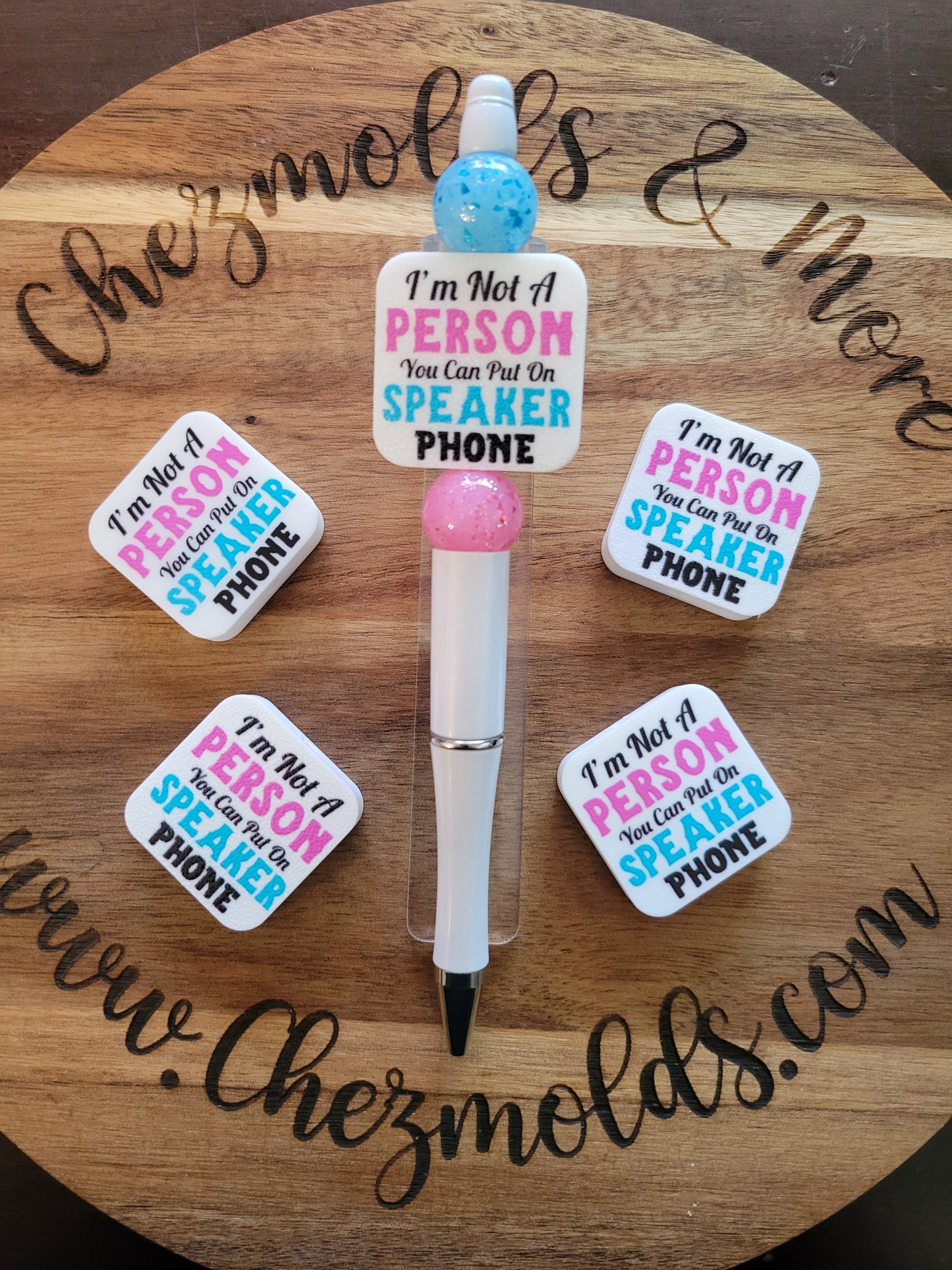 CE 3d printed focal Bead-No speaker phone