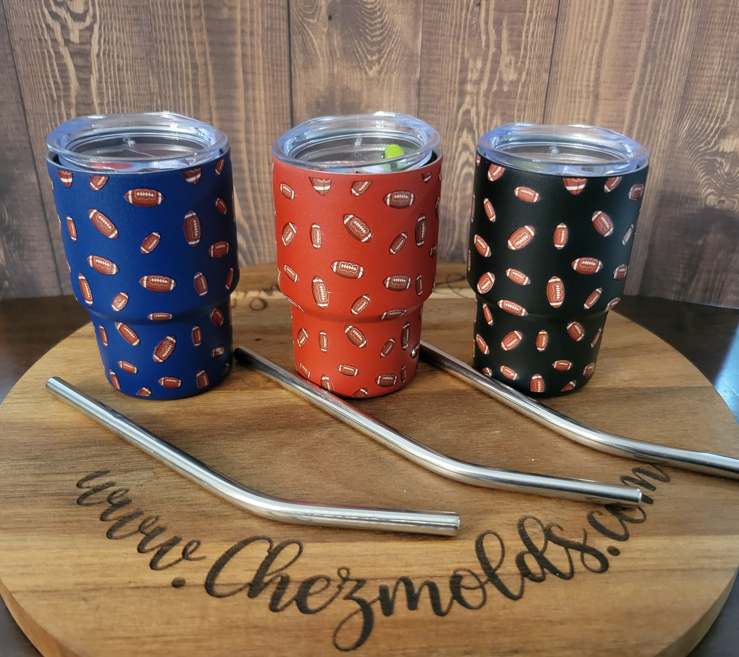 Mystery football sippy filled with focals- LIMITED QUANTITY