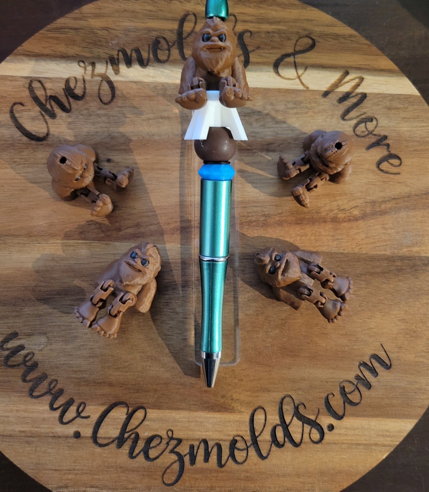 CE 3d printed focal Bead-Big Foot kicker ( flexy feet )