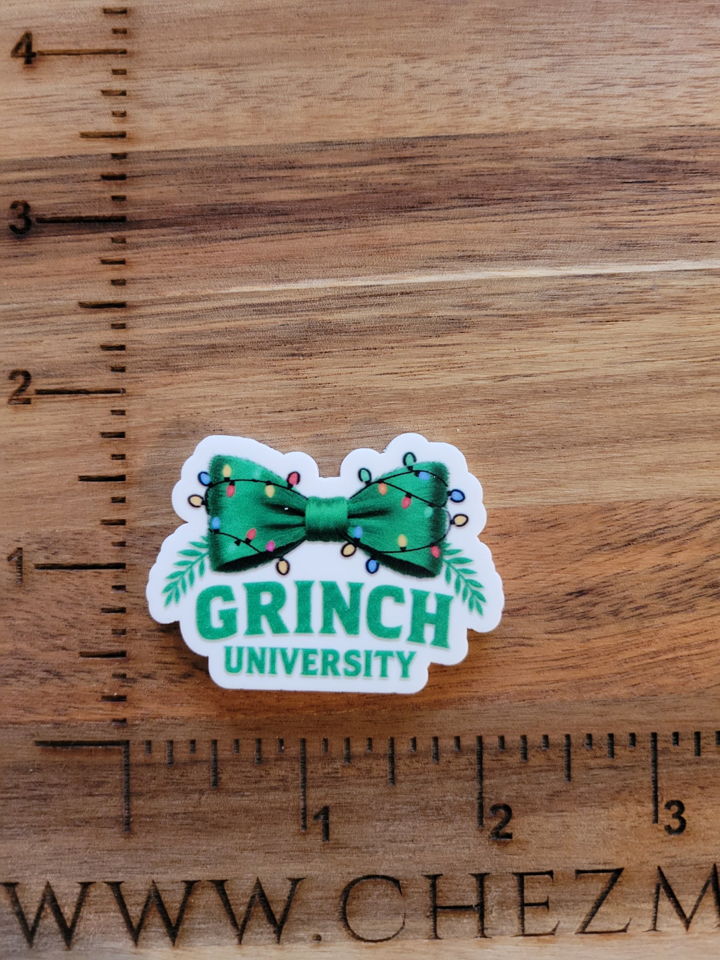 uv printed acrylic flatback-G university