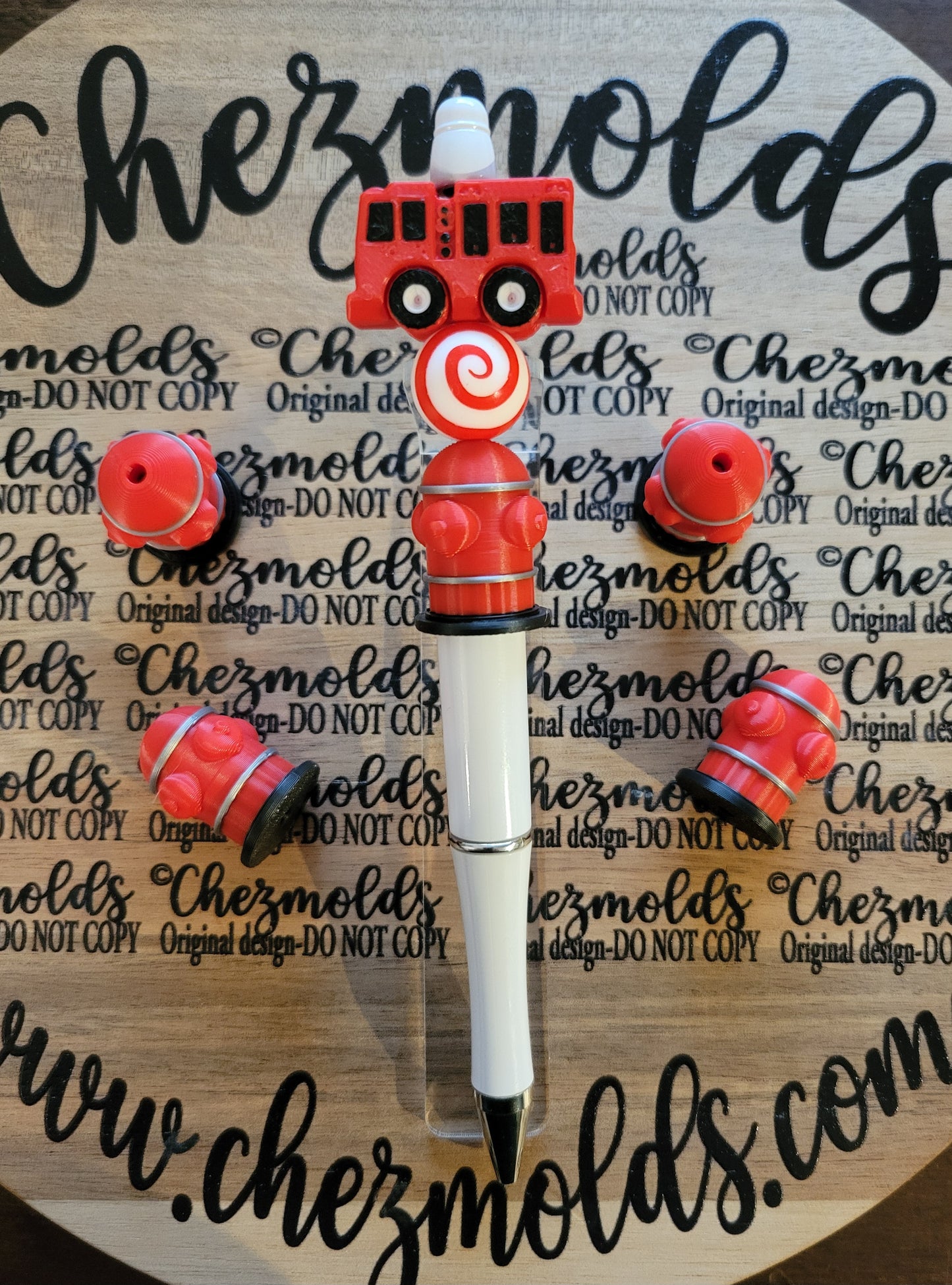 CE 3d printed focal Bead-fire hydrant