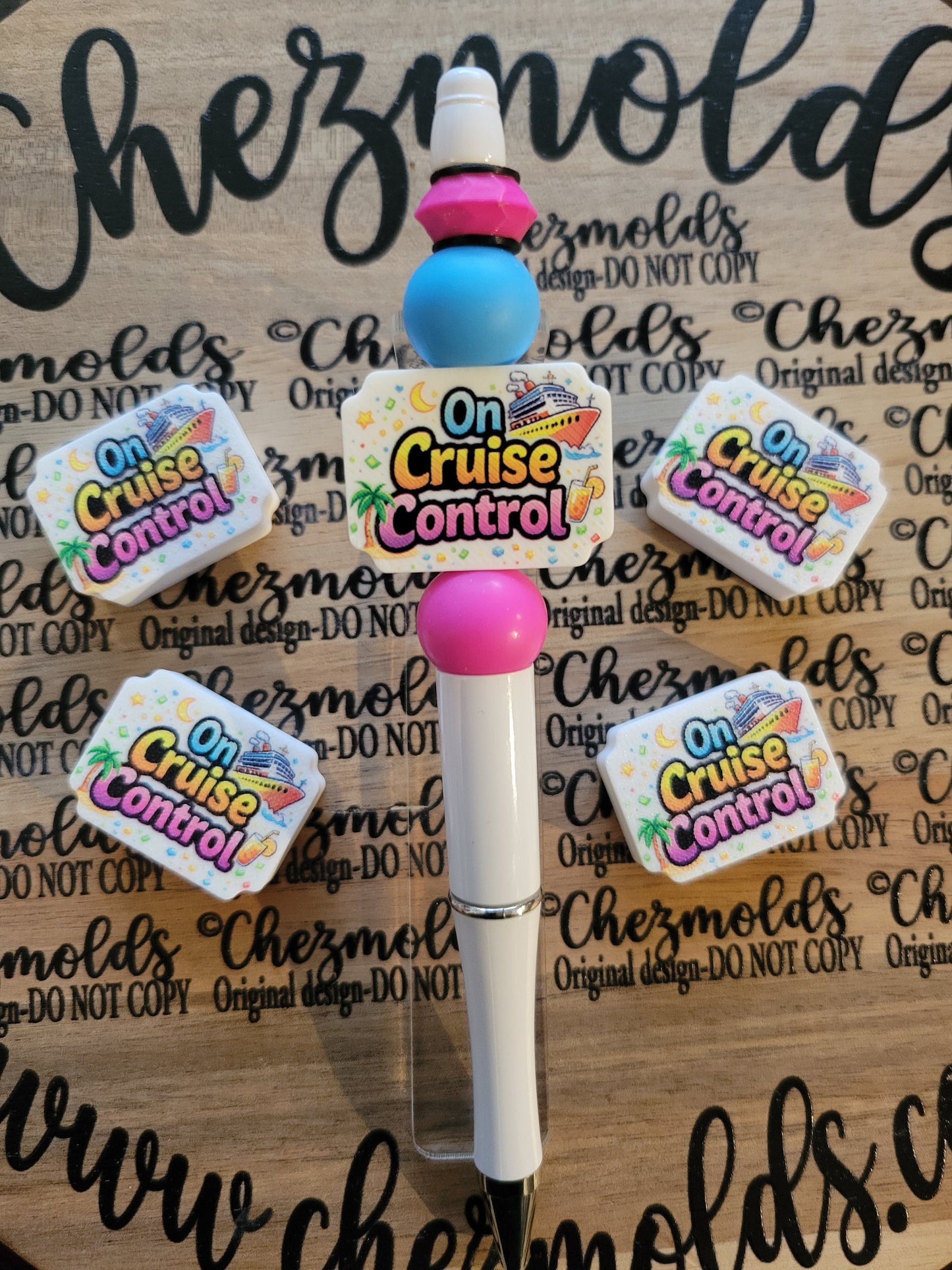 CE 3d printed focal Bead- Cruise- cruise control- CG exclusive design