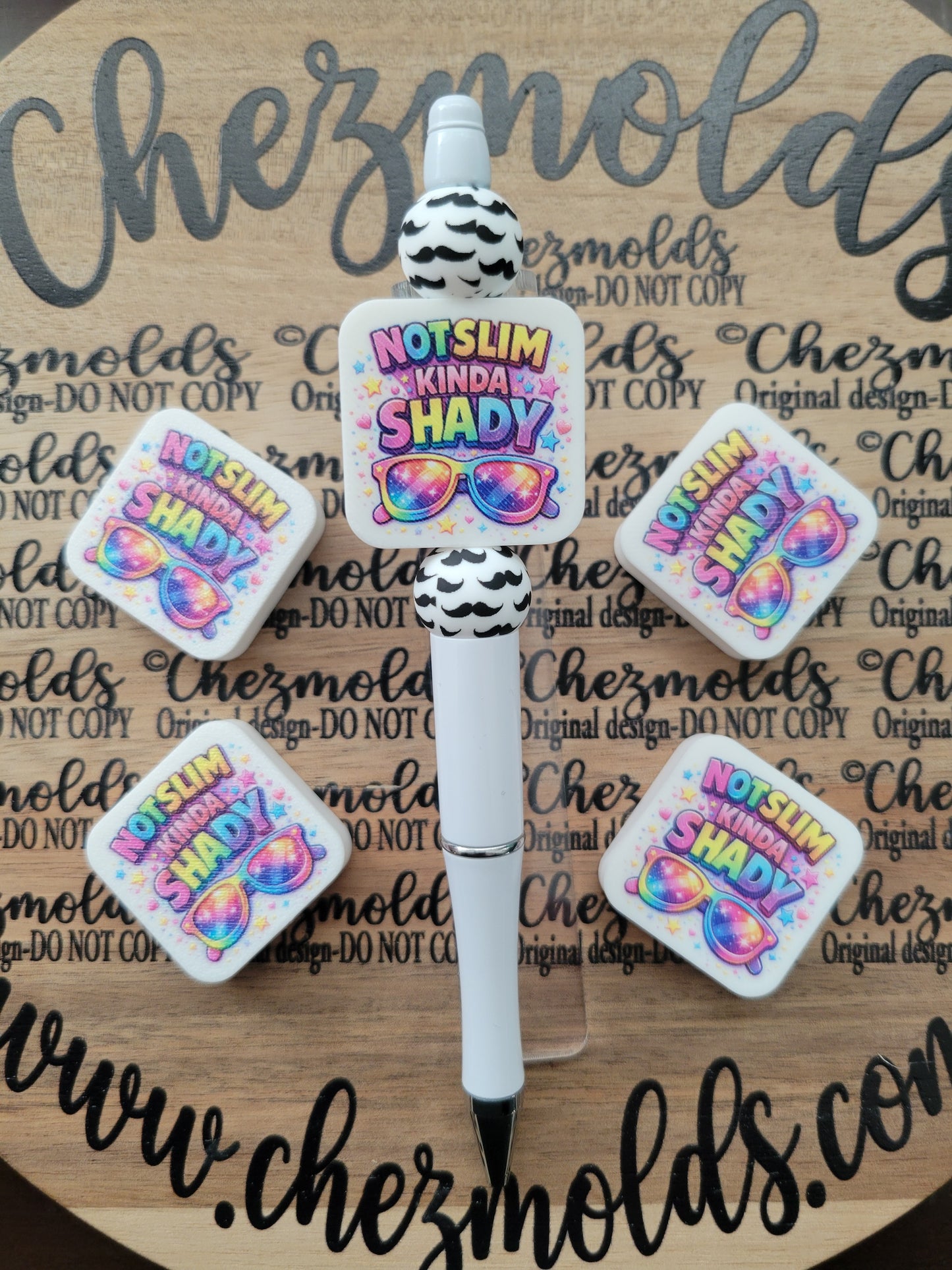 CE 3d printed focal Bead-not slim/shady- CG exclusive design