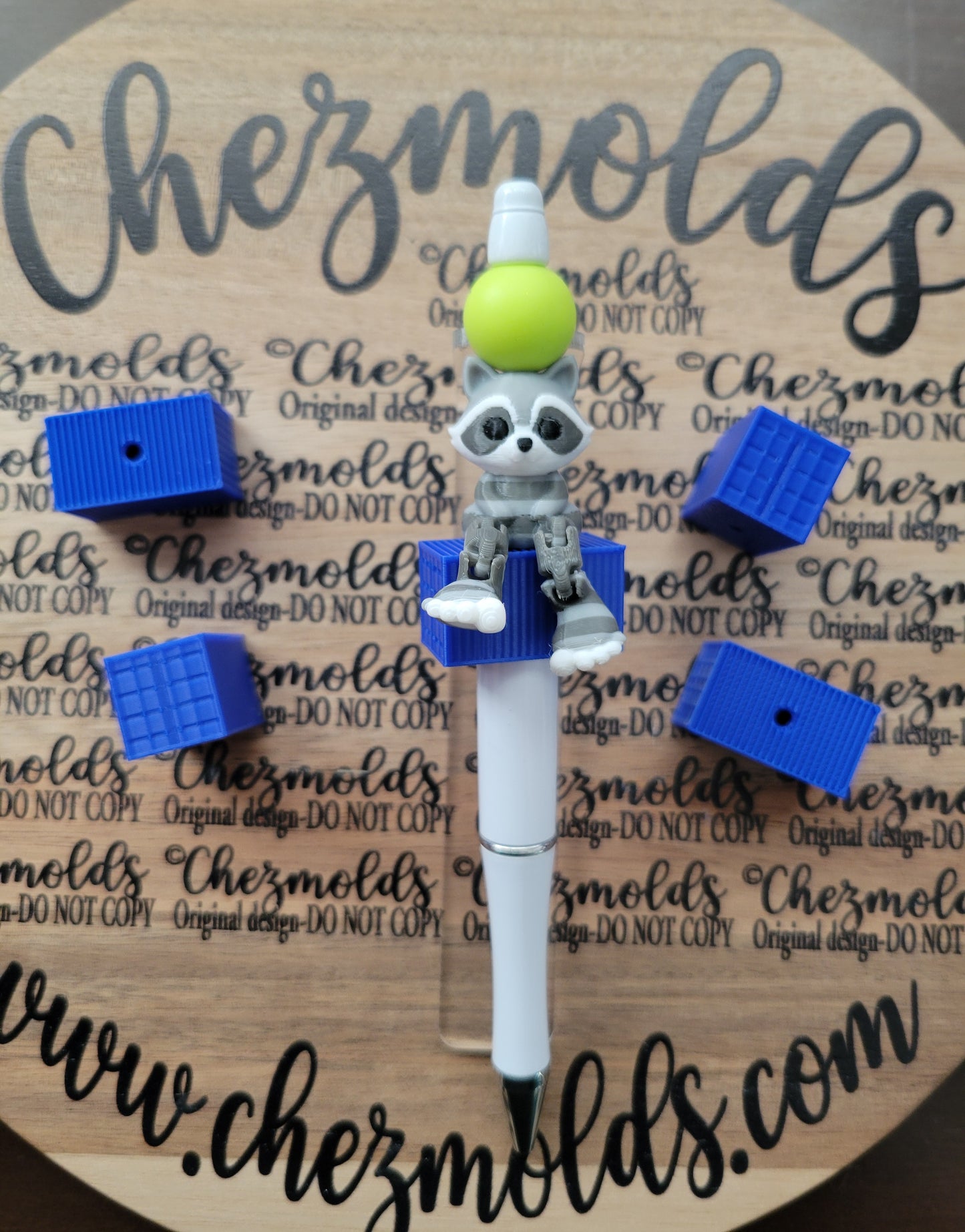 CE 3d printed focal Bead-Shipping container