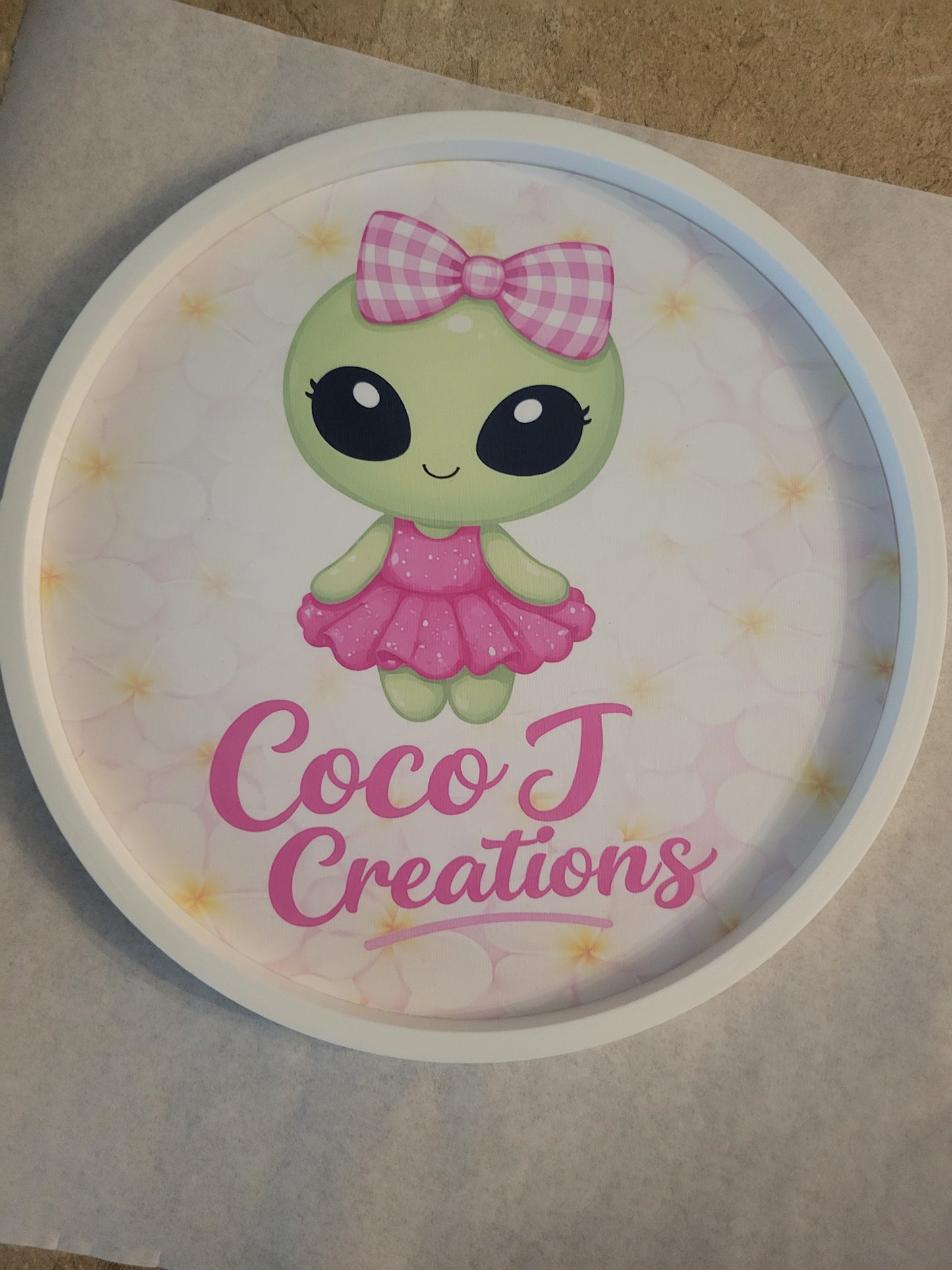 Custom bead Tray- custom logo or shape/design- photos are examples of what can be created!