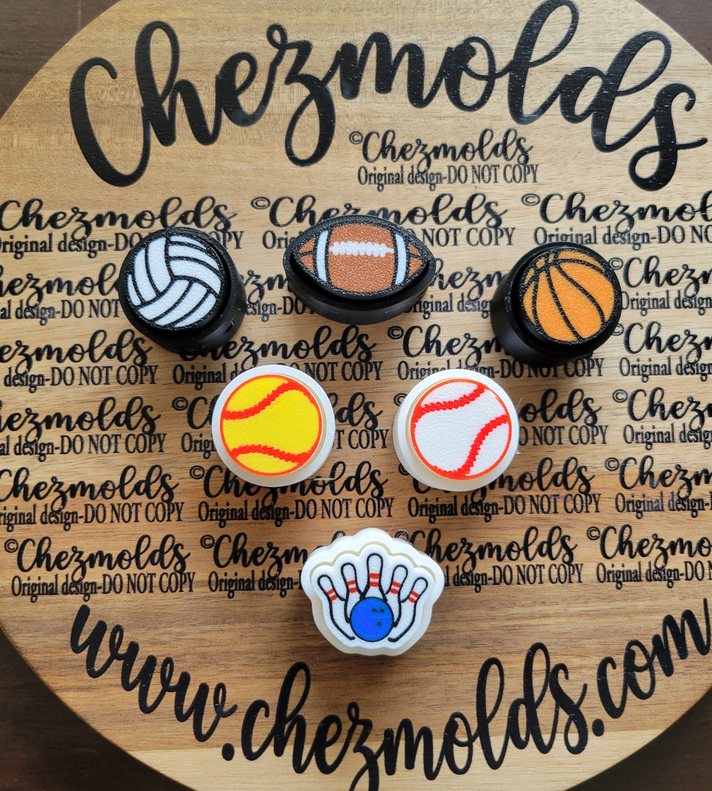CE 3d printed fidget clicker-sports