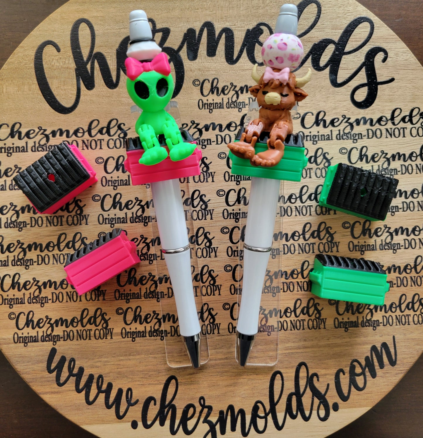 CE 3d printed focal Bead-3d Dumpster