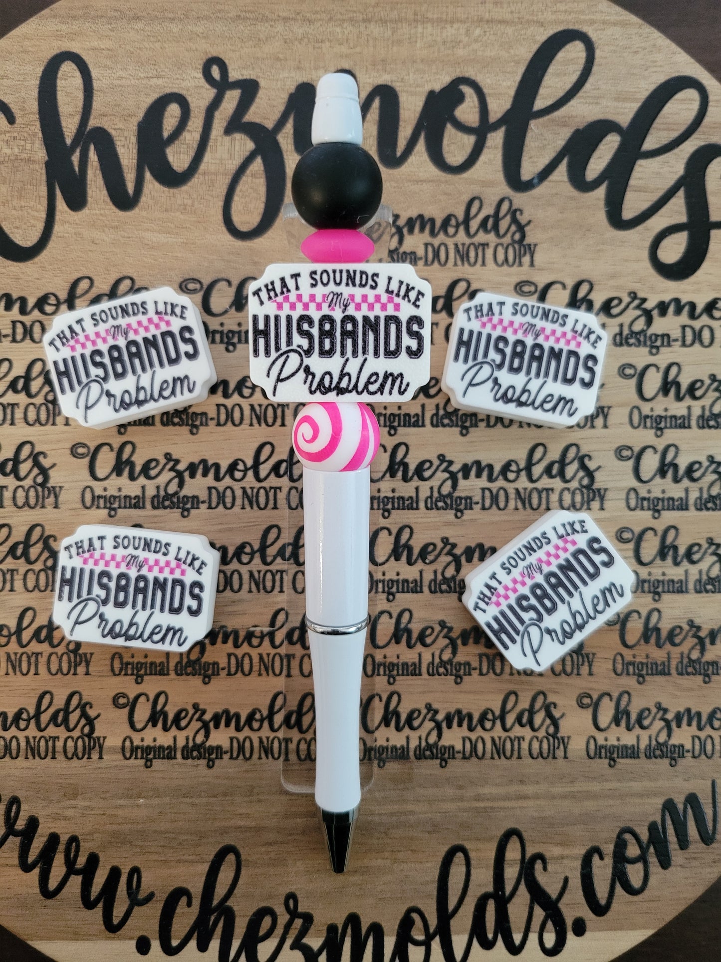 CE 3d printed focal Bead-That sounds like my hubbys problem