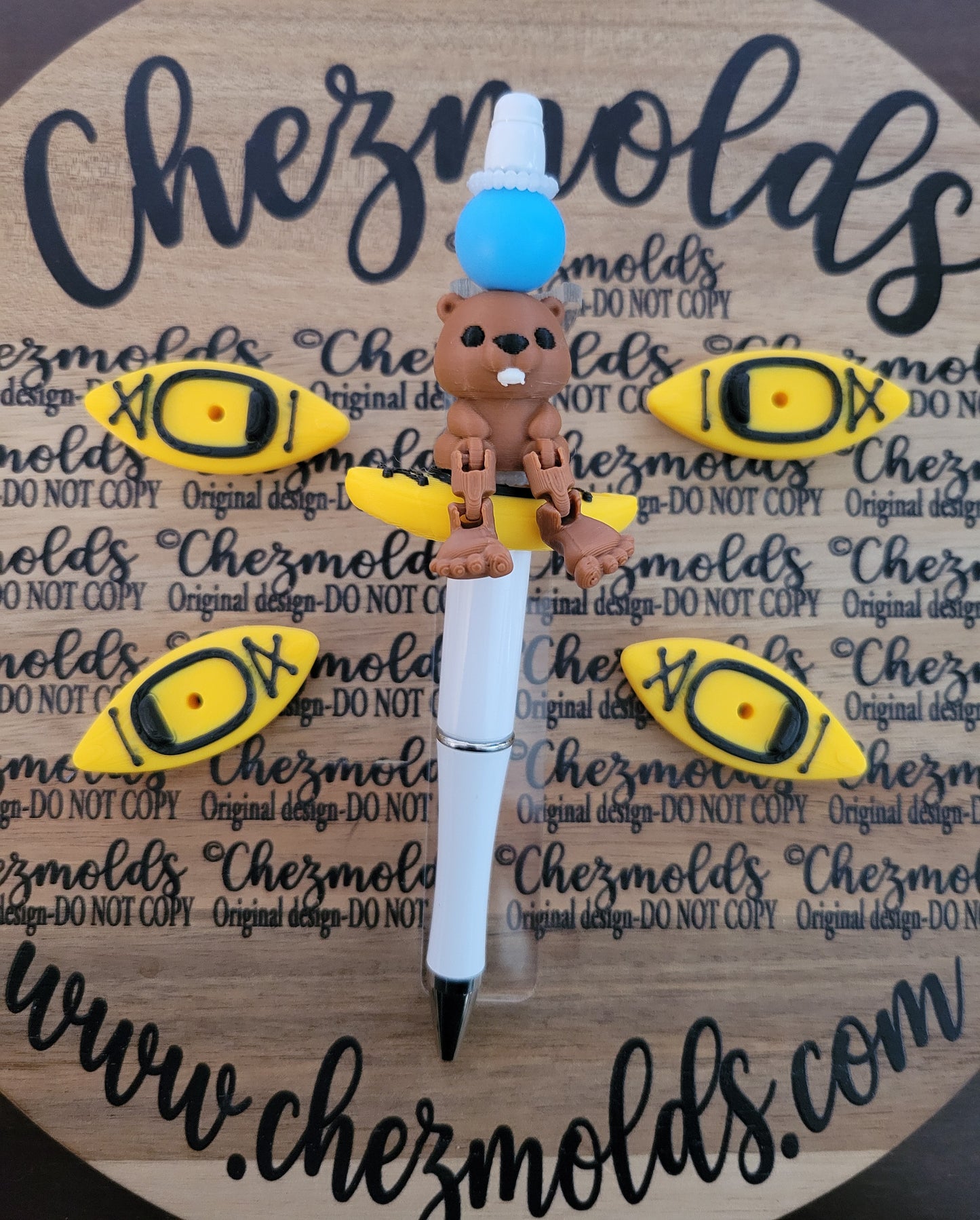 CE 3d printed focal Bead-3d kayak