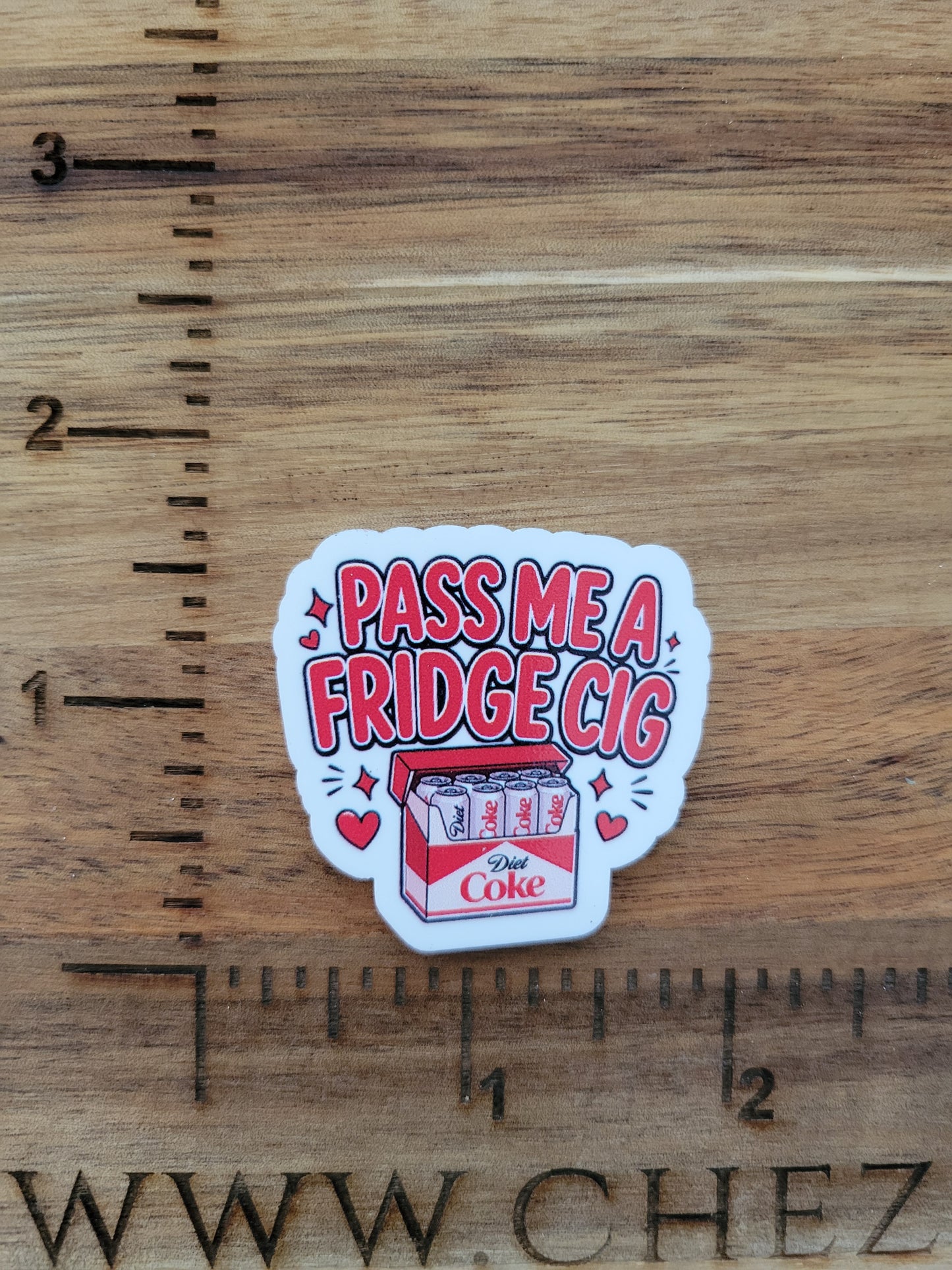uv printed acrylic flatback-fridge cig DC