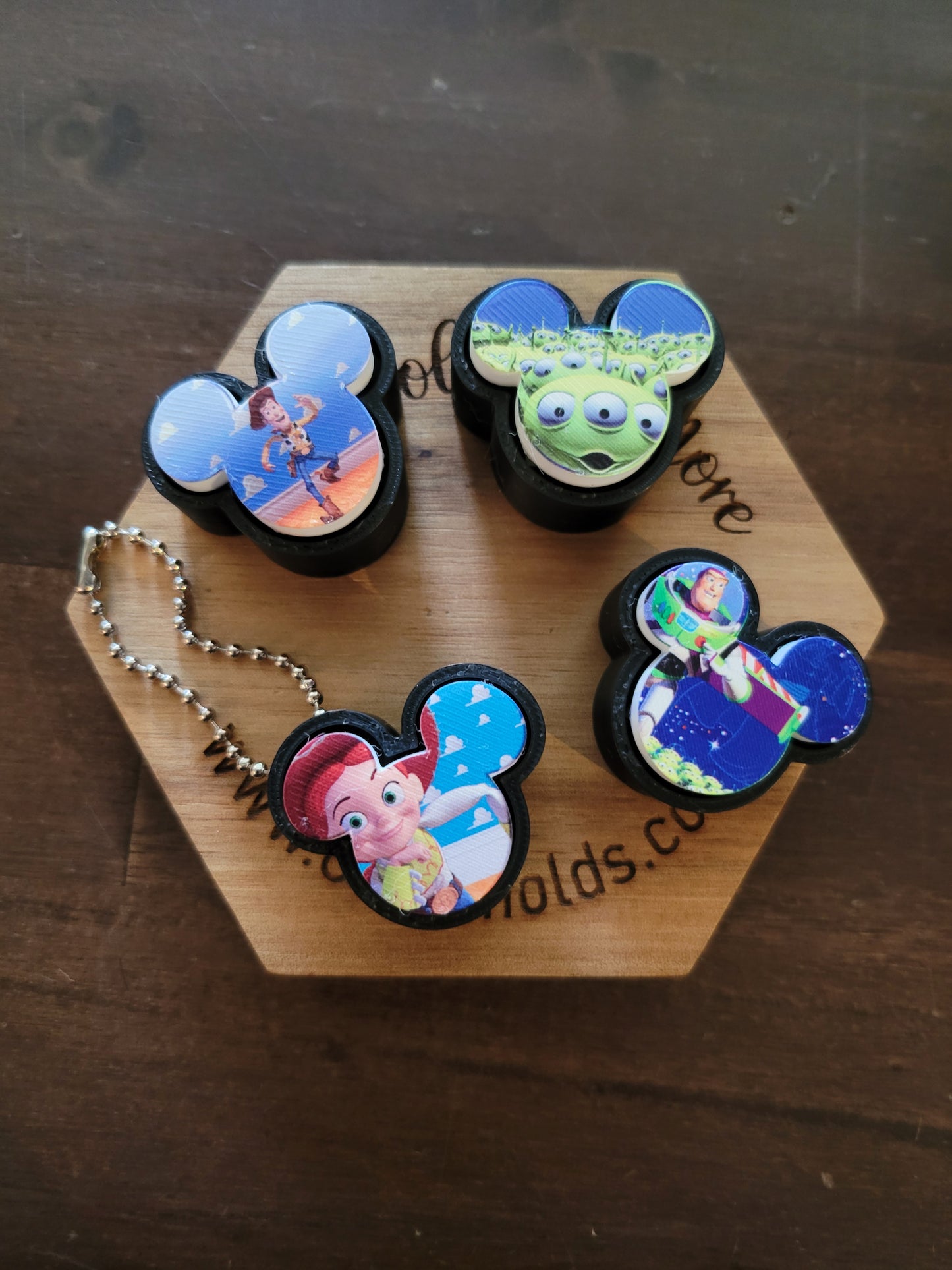CE 3d printed fidget clicker-mouse styles