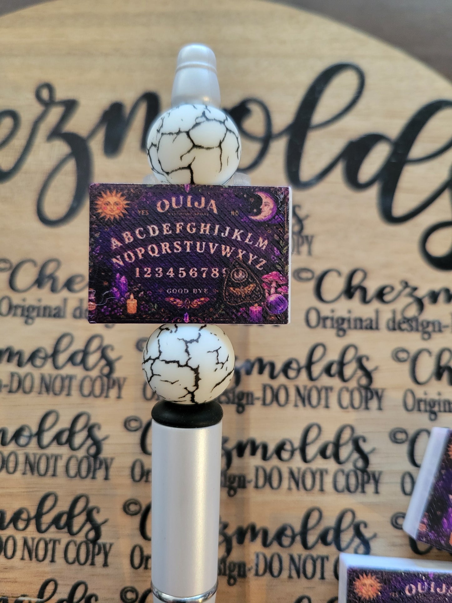 CE 3d printed focal Bead-Ouija board