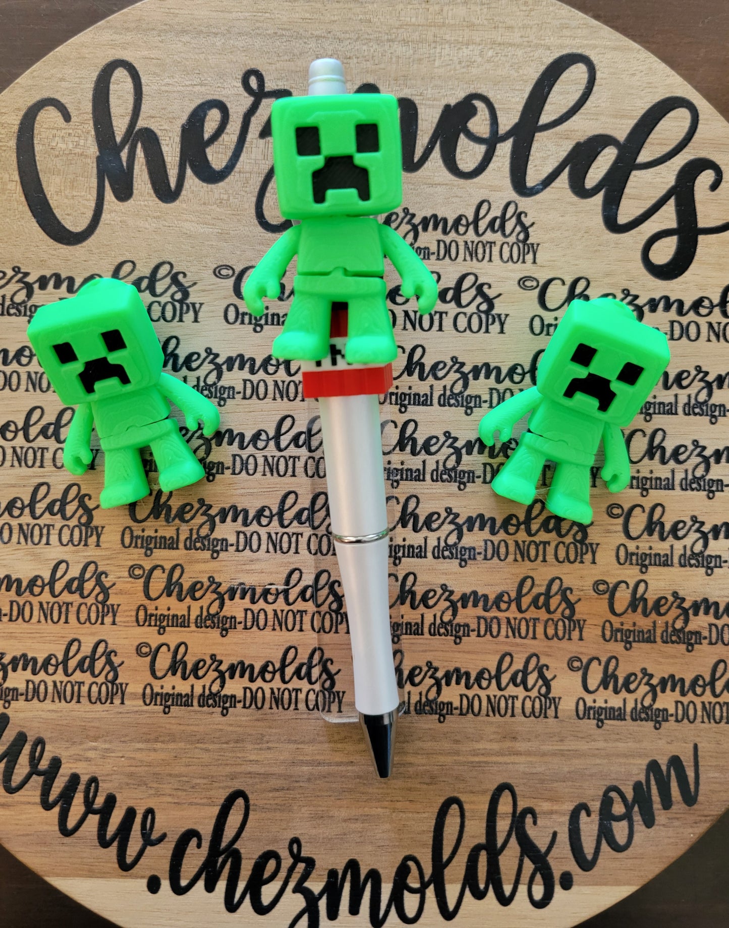 CE 3d printed focal Bead DANGLERZ-creeper