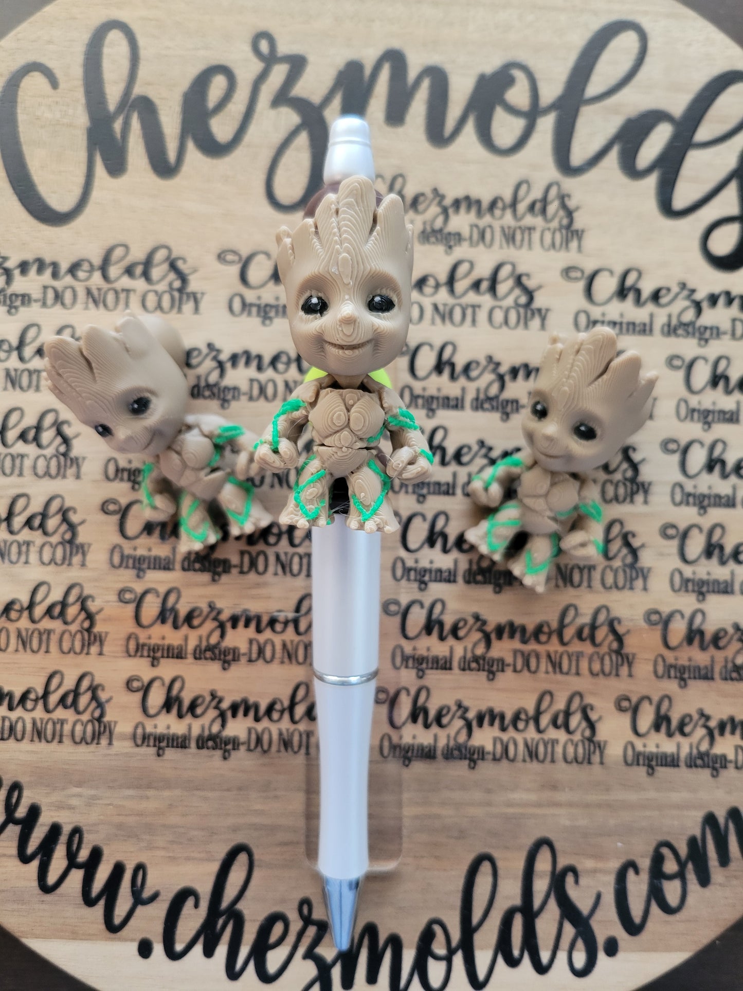 CE 3d printed focal Bead DANGLERZ-tree guy