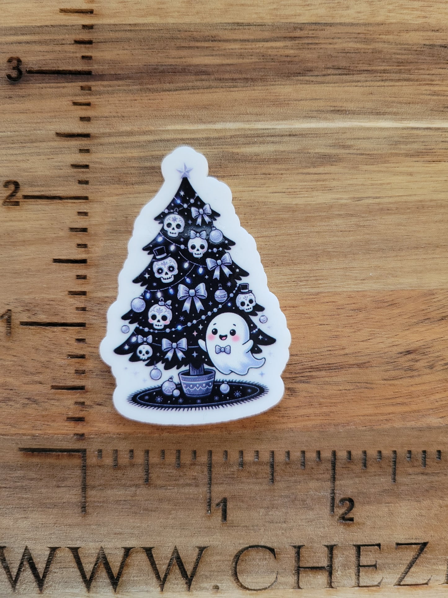 uv printed acrylic flatback-spooky tree