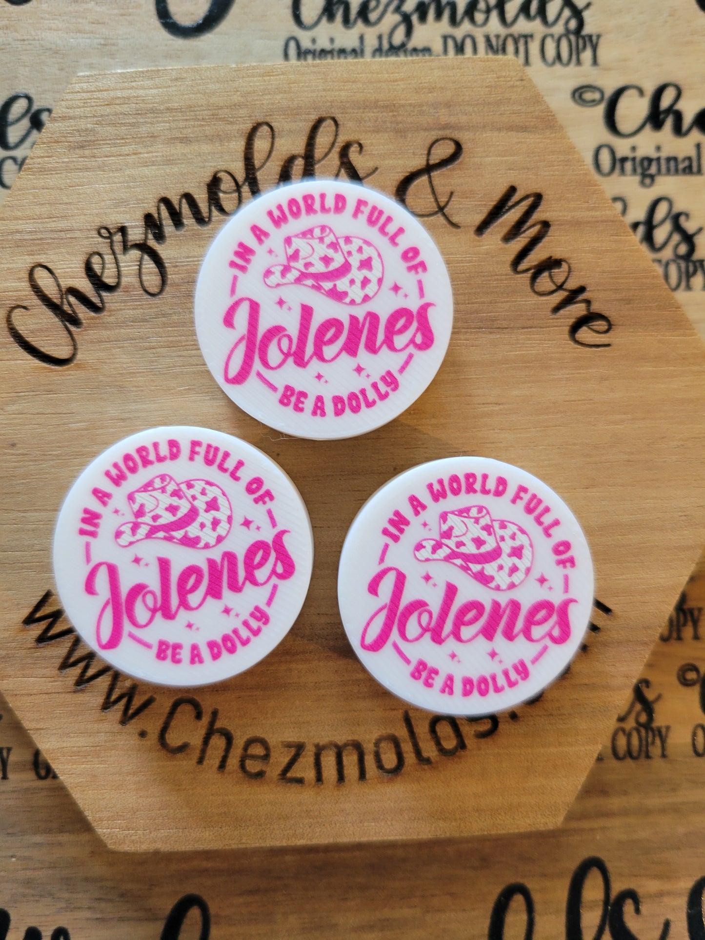 CE 3d printed focal Bead-Dolly-in a world full of Jolenes