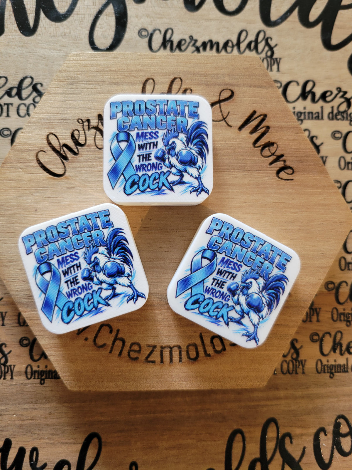 CE 3d printed focal Bead-prostate cancer wrong cock- CG exclusive design