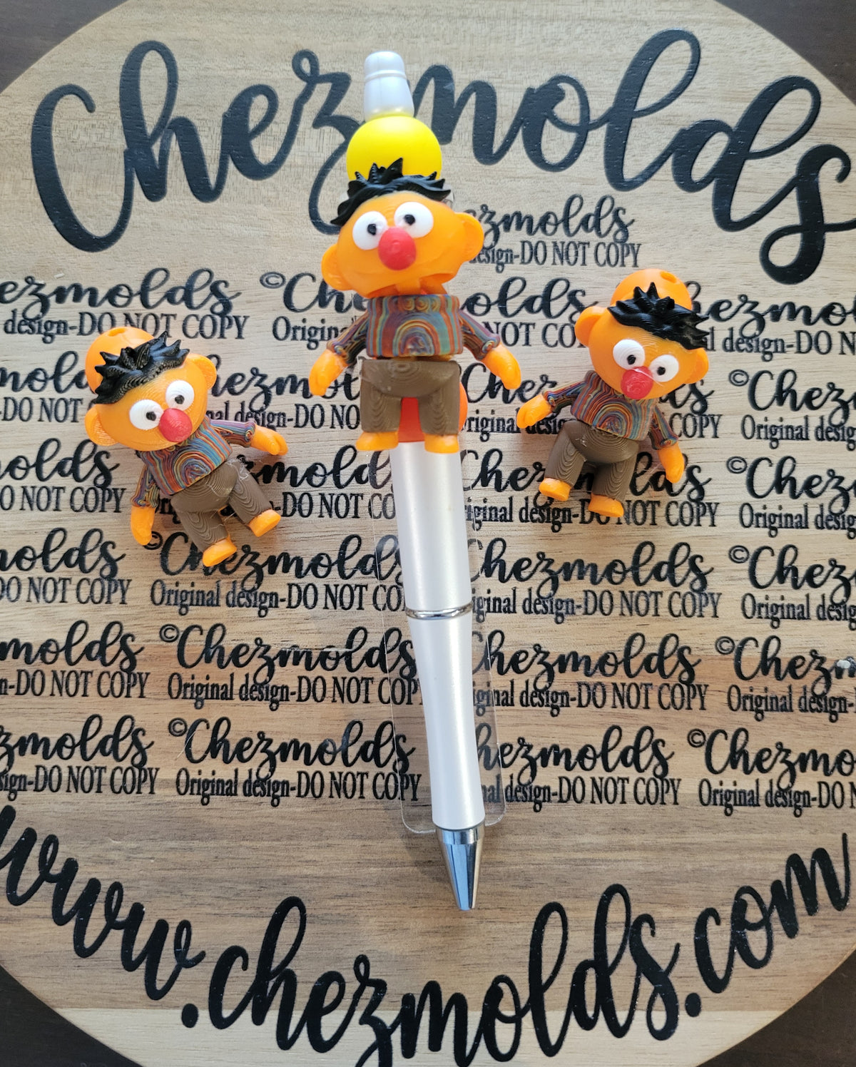 CE 3d printed focal Bead DANGLERZ-muppets