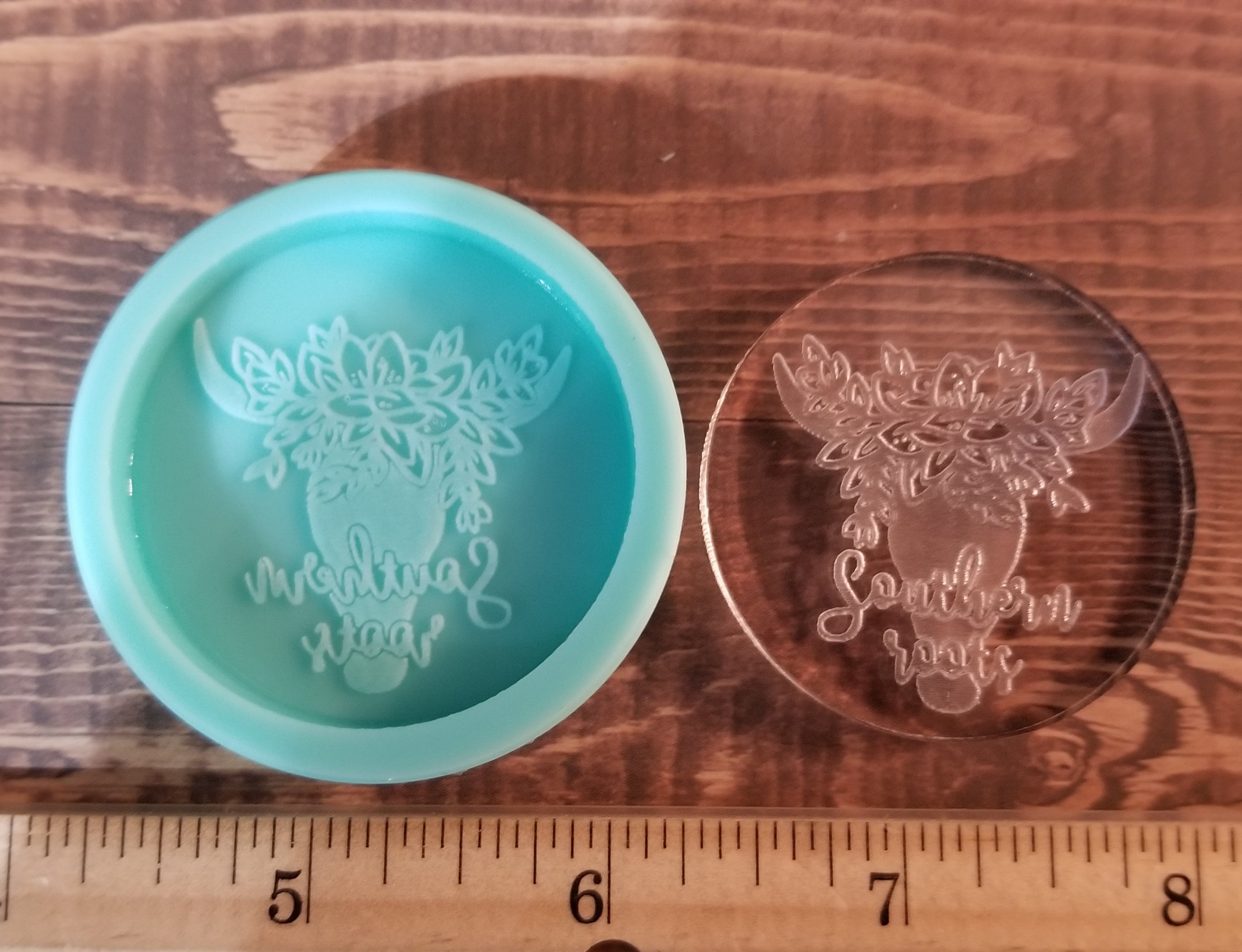 Floral Sugar Skull Mold – shopgoodeystudio