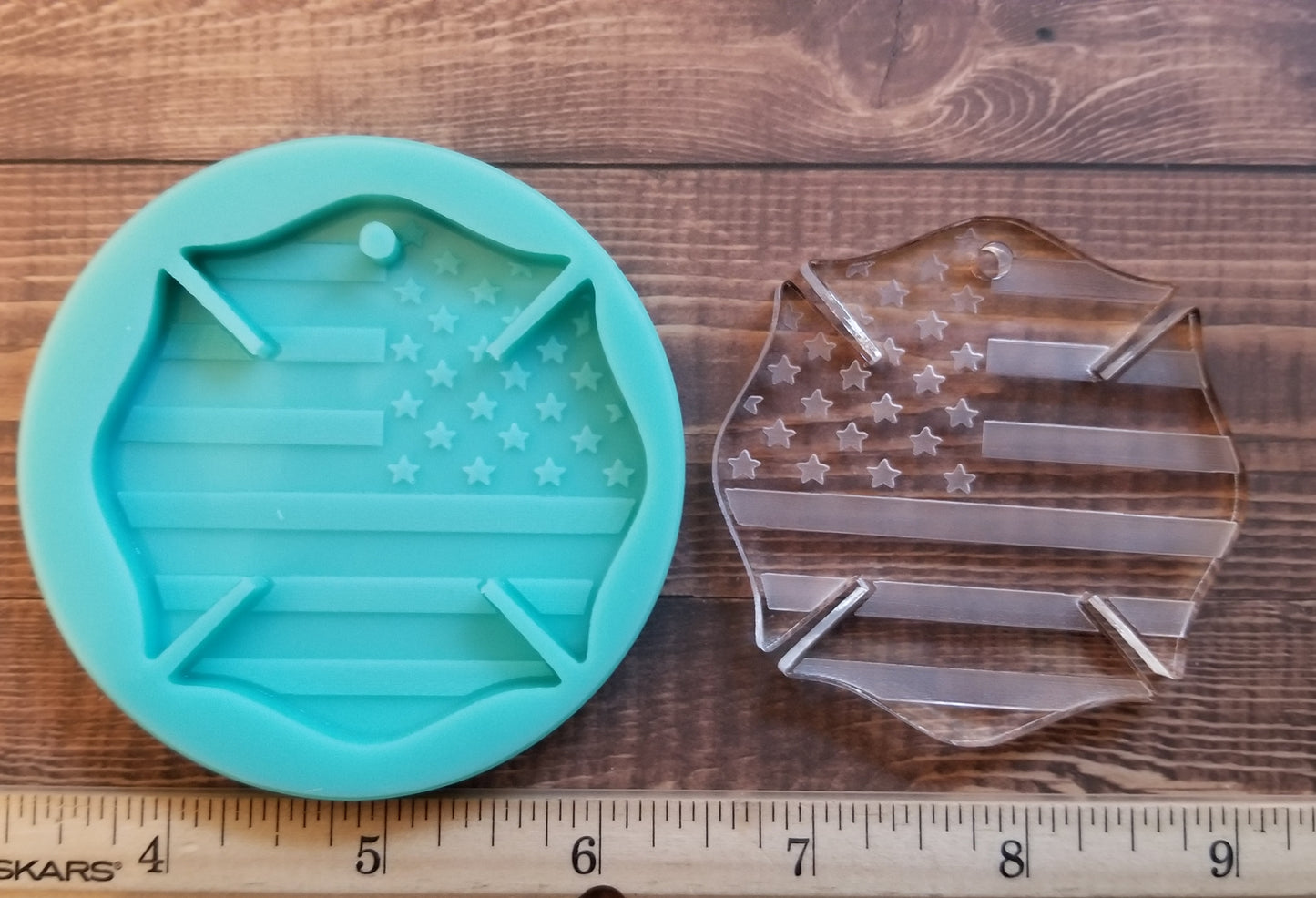 Hero Badge Keychain Molds