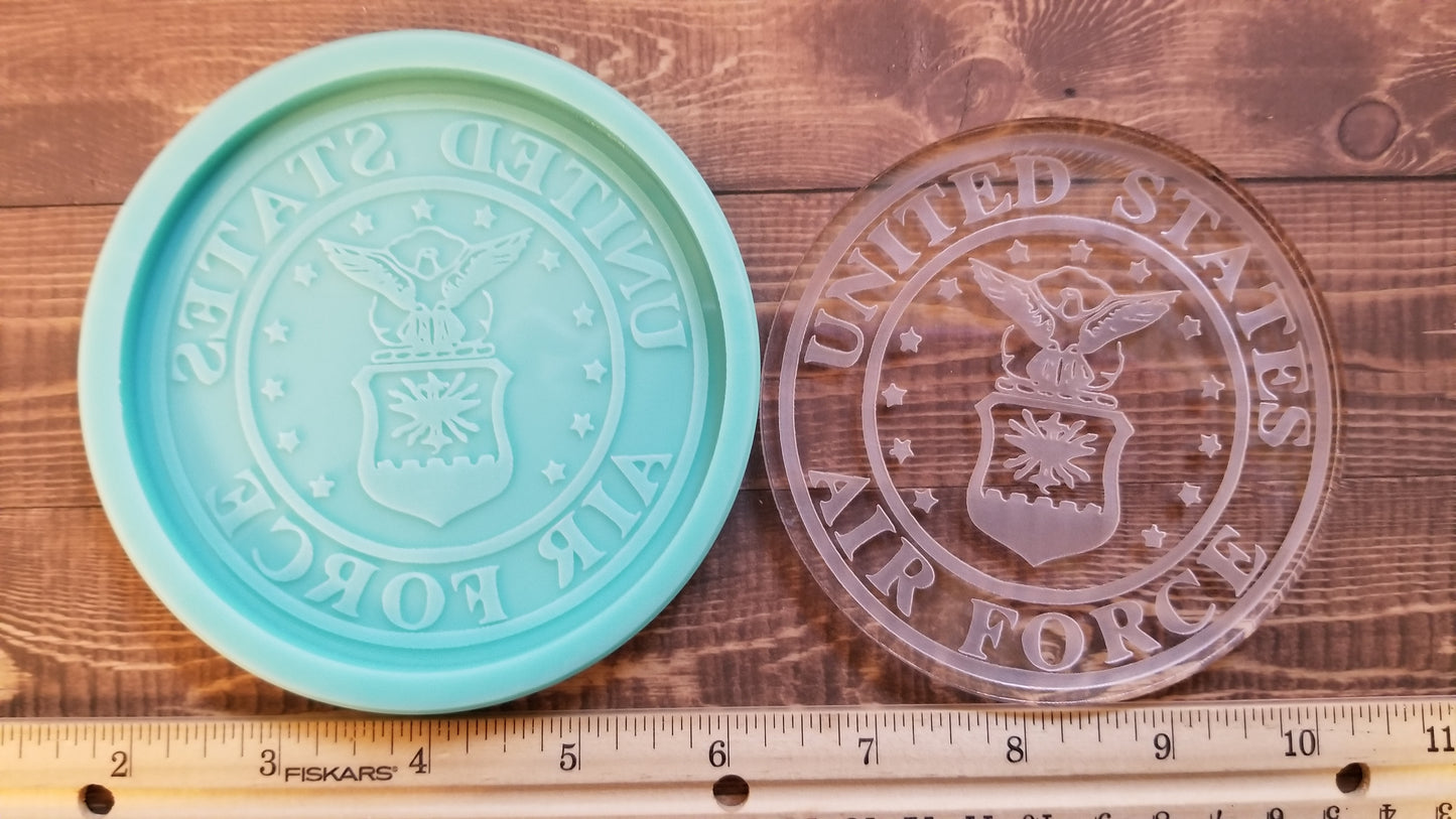 Air Force Coaster Mold