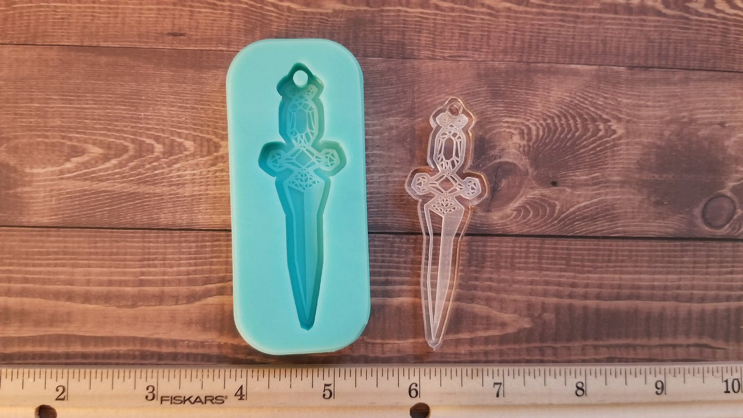 Sword Keychain Mold