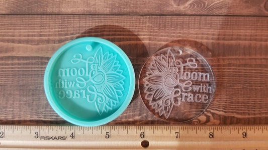 Bloom with Grace Keychain Mold