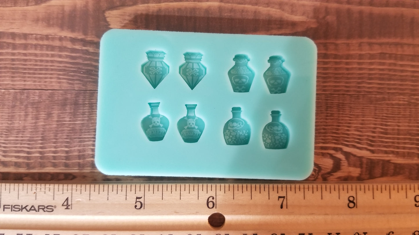Potion Bottle Stud Earring Mold