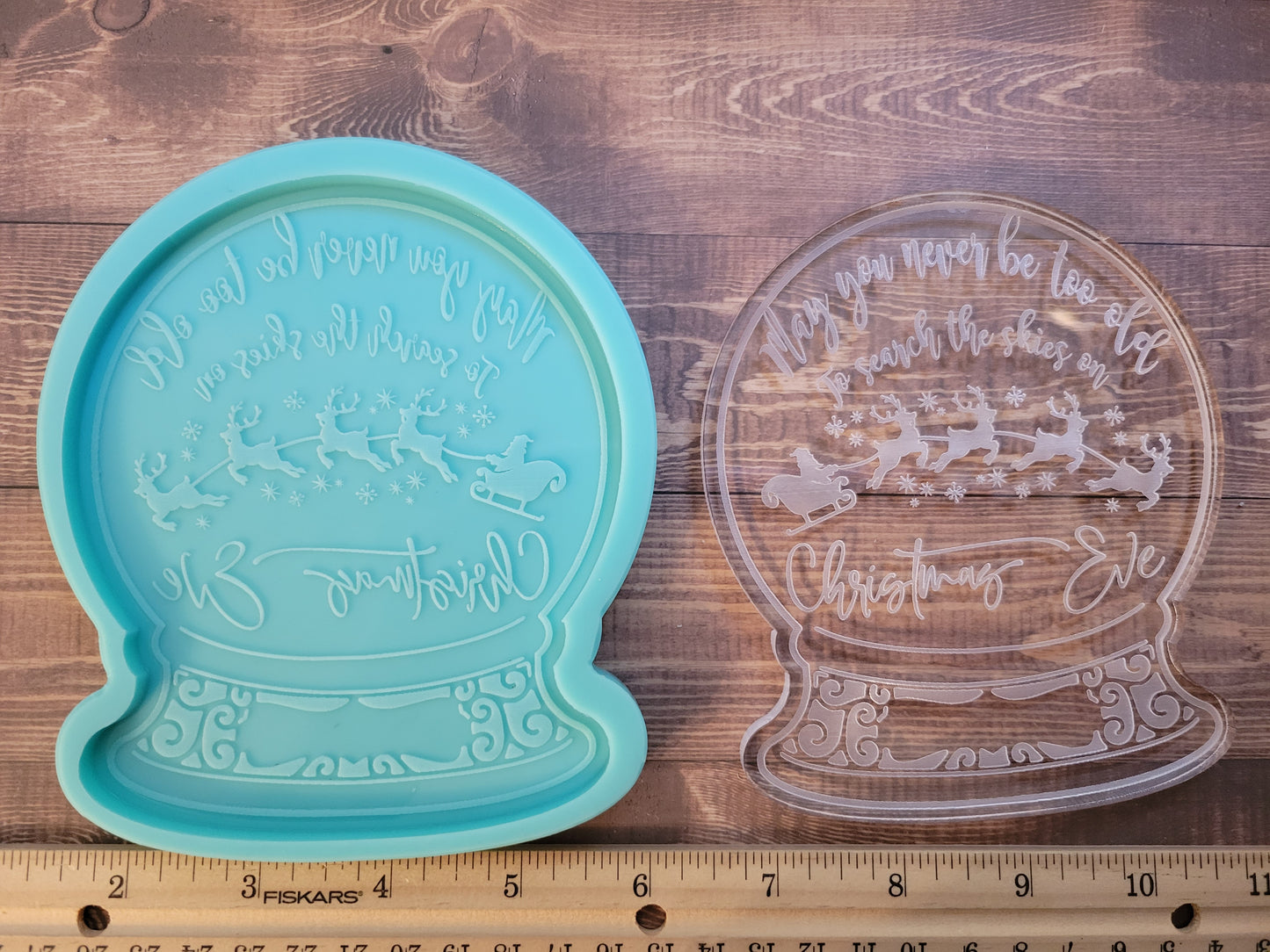 Large snowglobe- Never too old