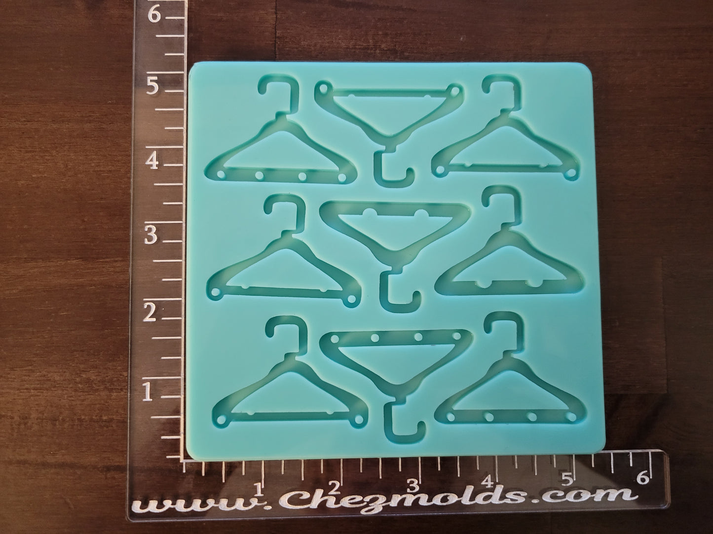 Double tier closet hanger earring stand