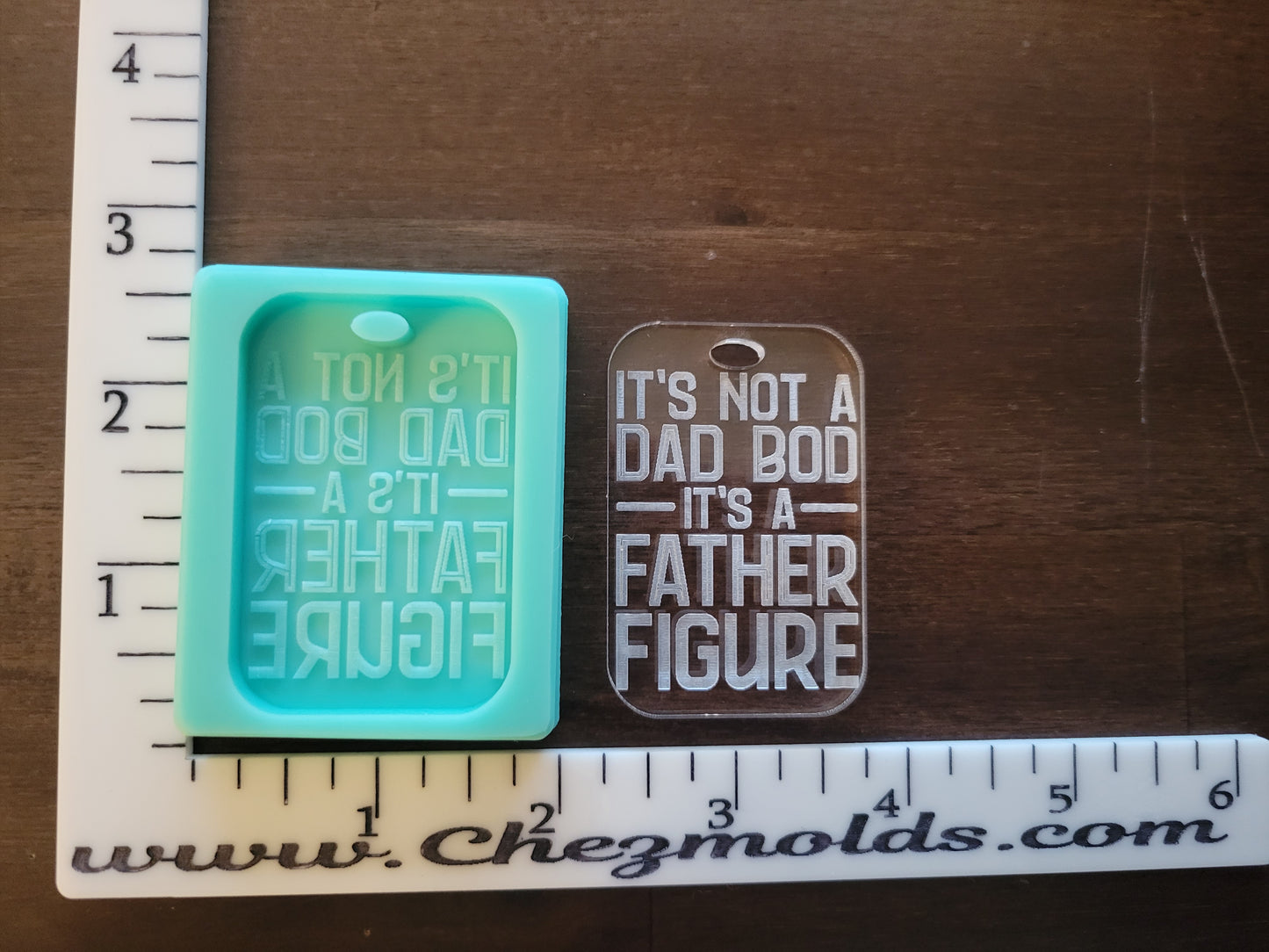 Dad Bod Keychain