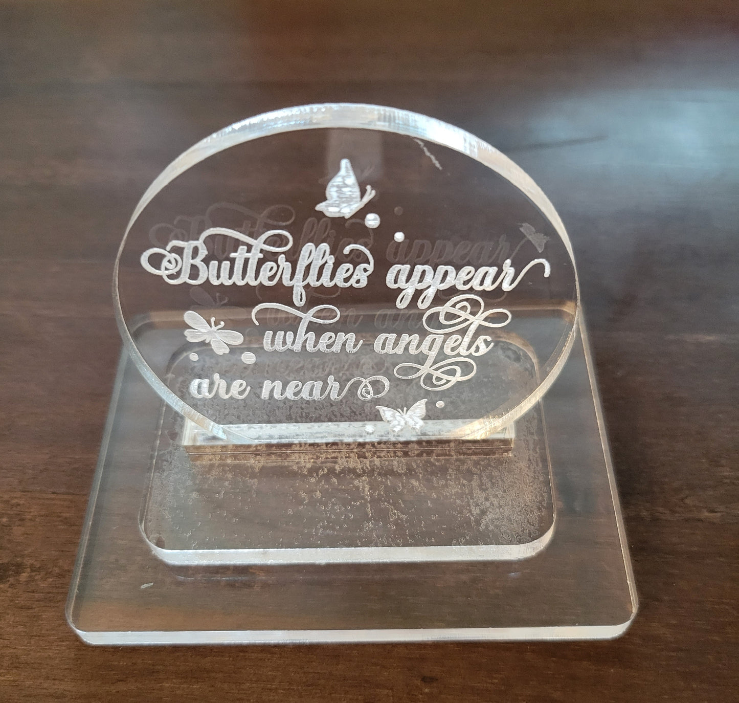 Butterflies appear plaque