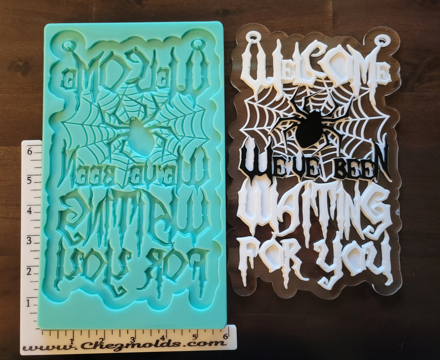 Welcome, Weve been waiting for you- wall sign