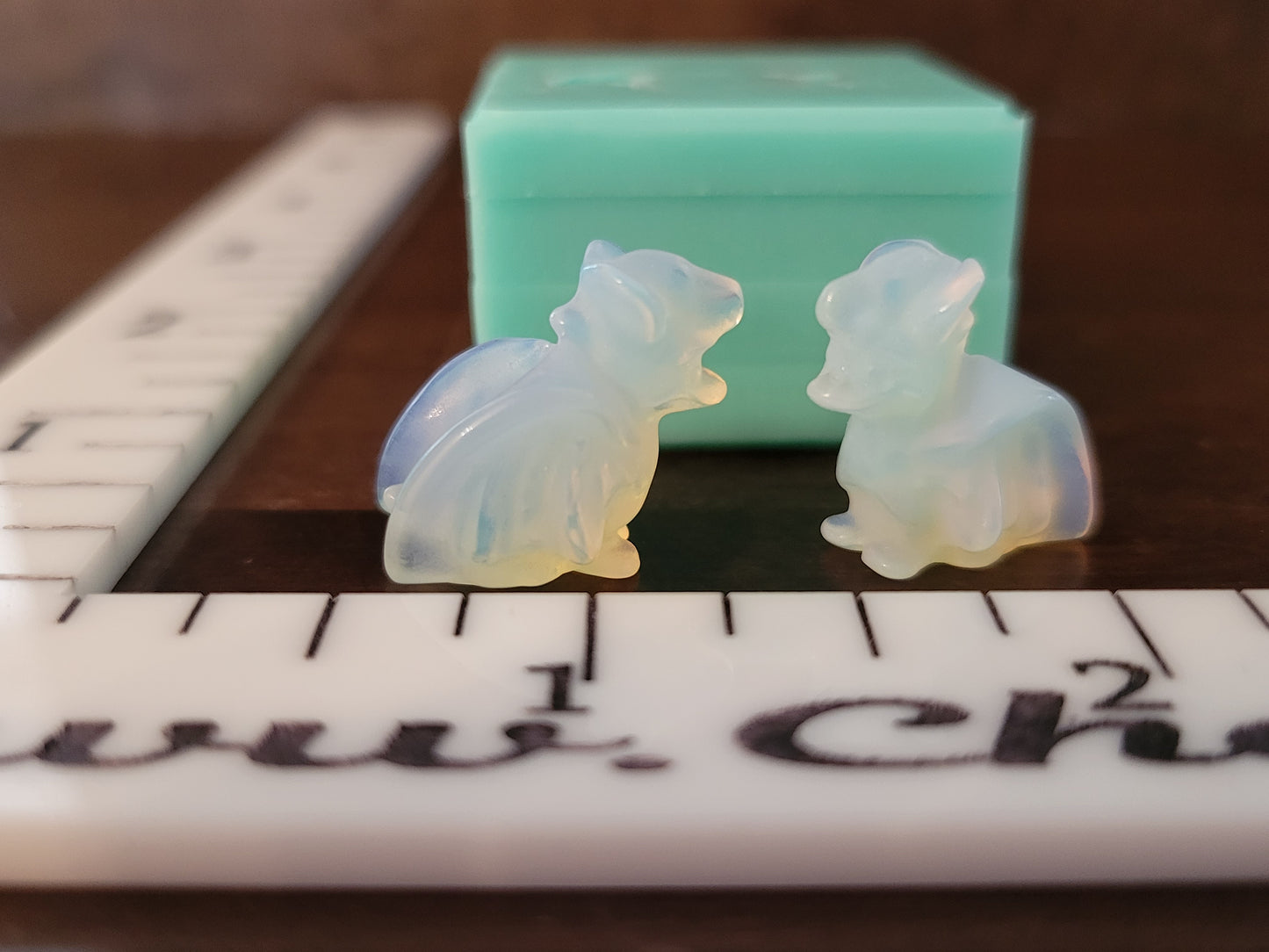 Standing dragon- mini 3d .75 perfect for dangles