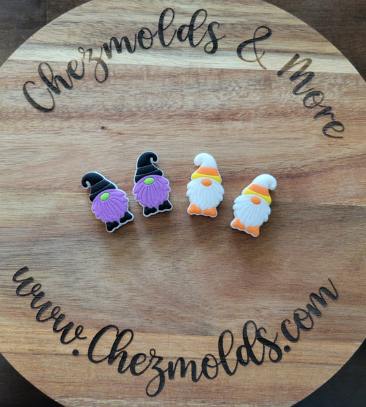 Glowing gnomes- Silicone focal Bead