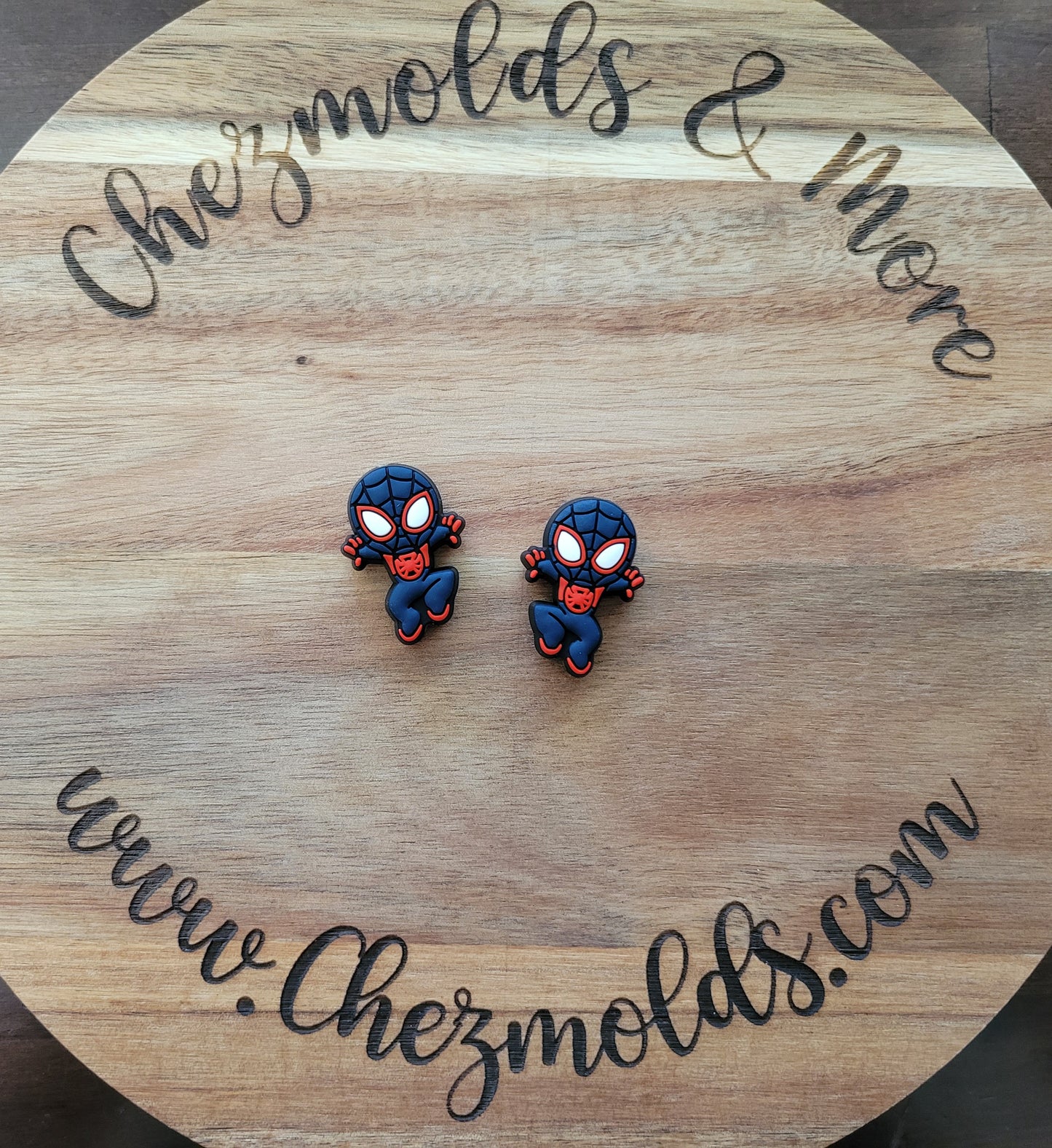 Spidey- Silicone focal Bead