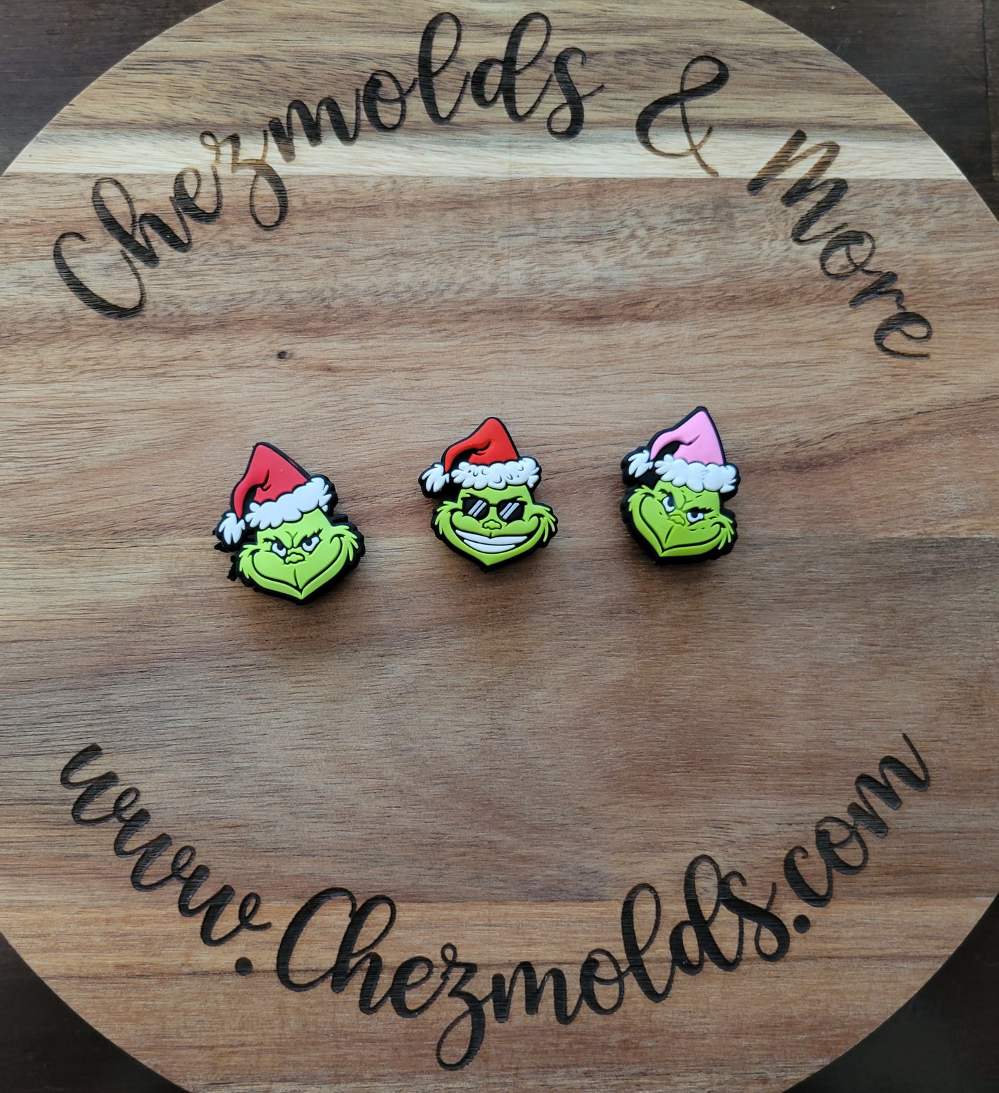 OG Grinchy- Silicone focal Bead