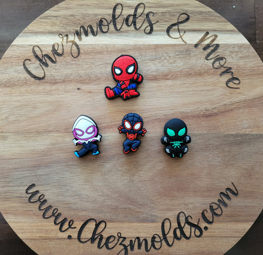 Spidey- Silicone focal Bead