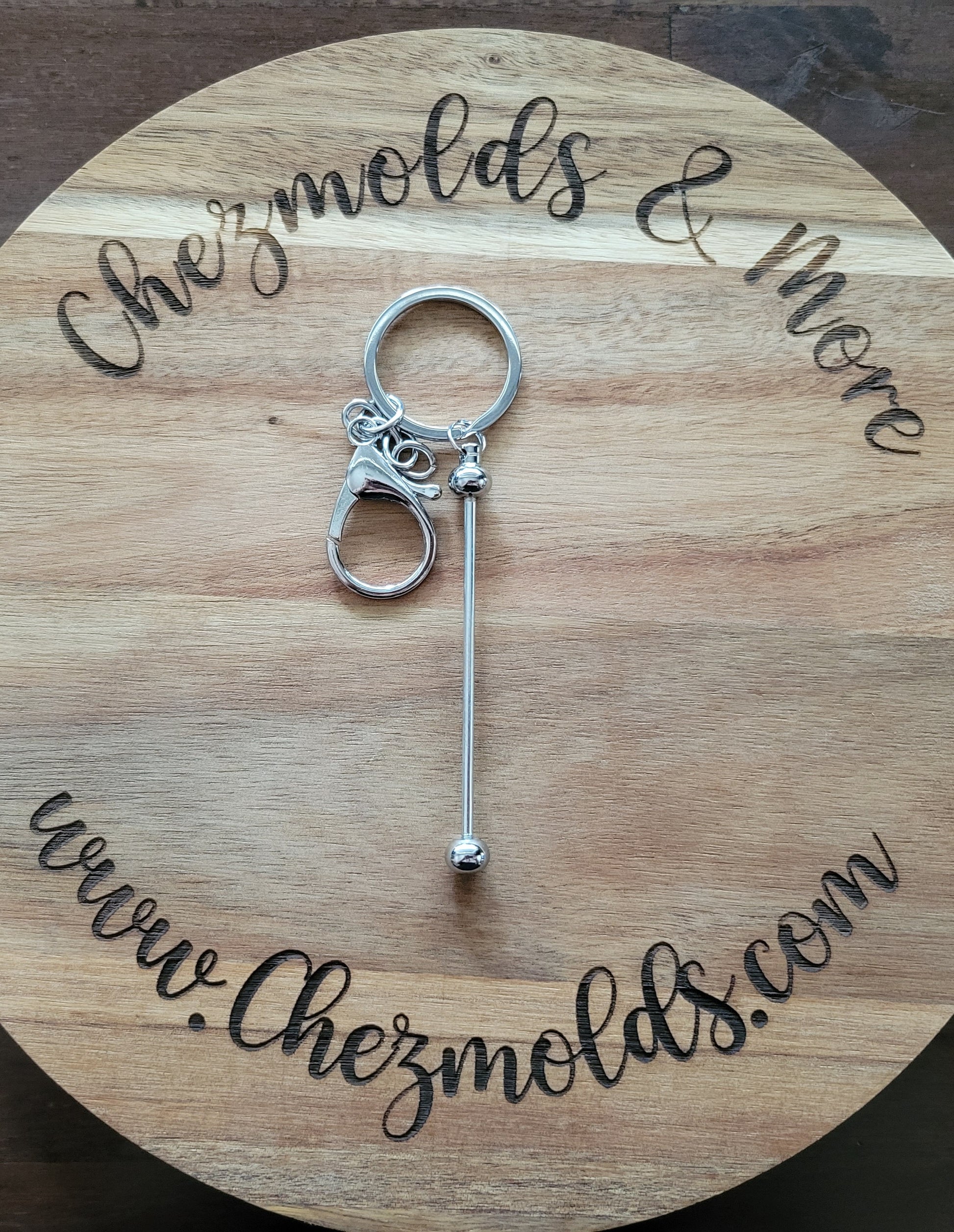 Beadable key chain bars – ChezMolds & More