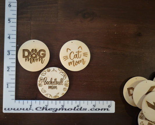 Laser engraved wooden tags-DO NOT ORDER WITHOUT CONTACTING US!