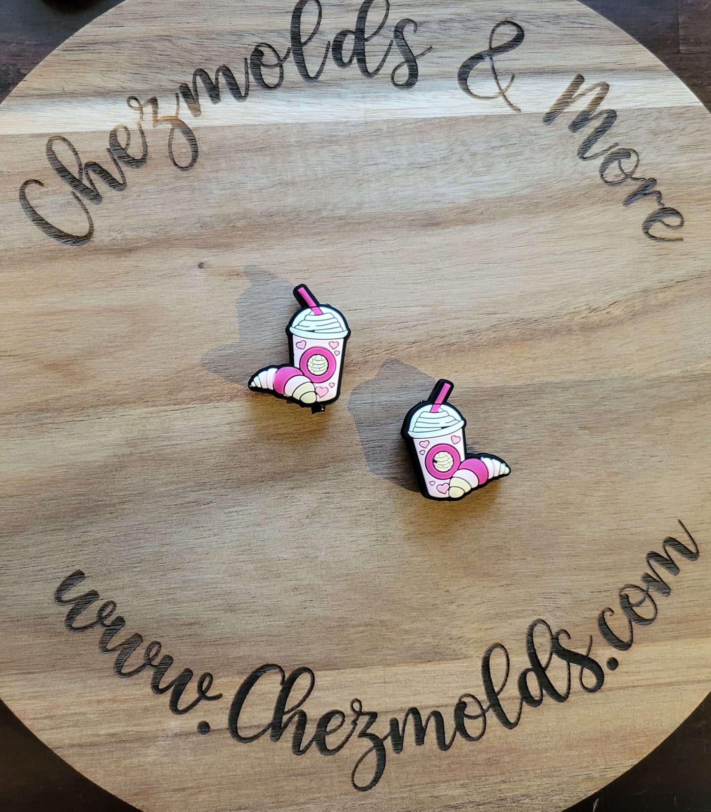 Love coffee and snack- Silicone focal Bead