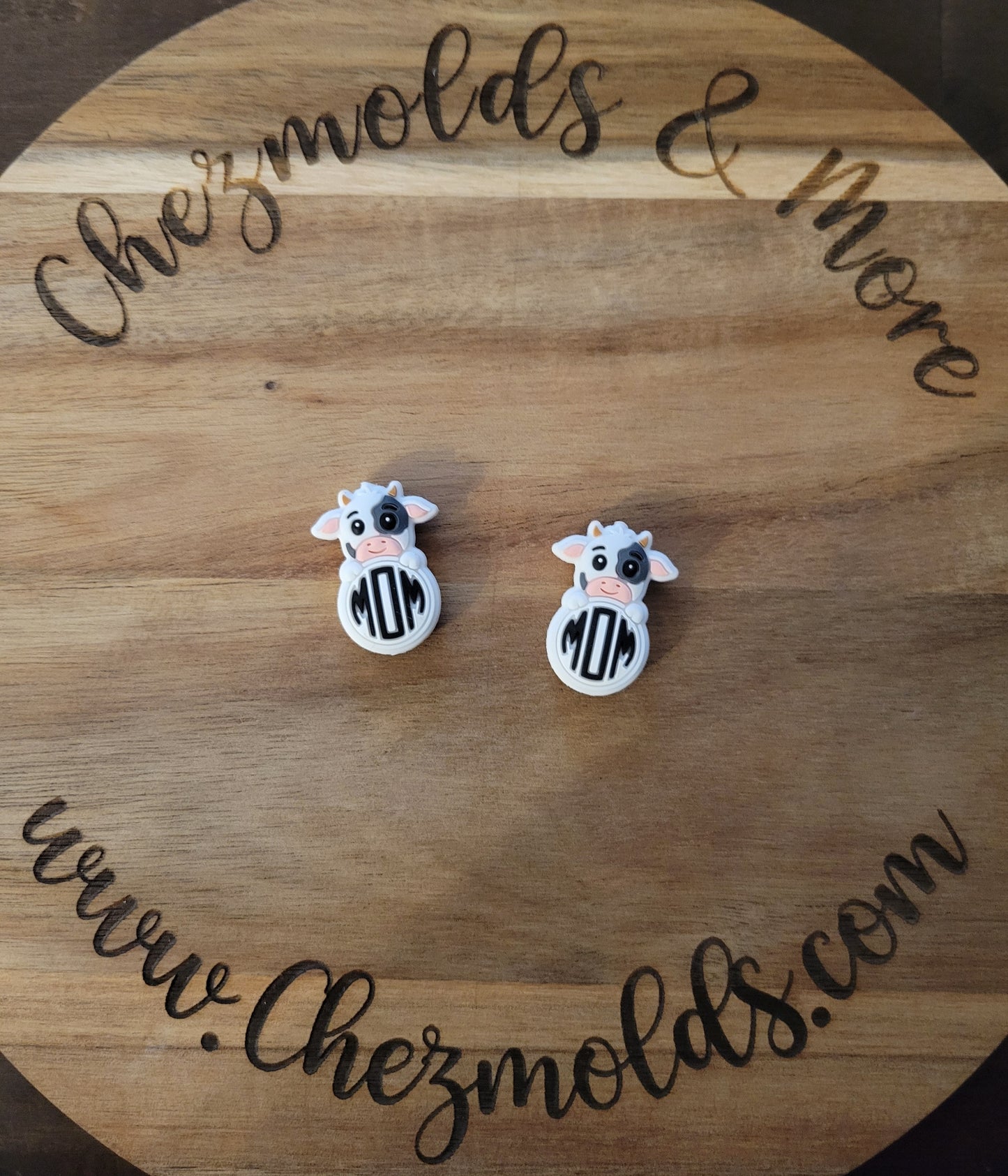 animal mom- silcone focal Bead