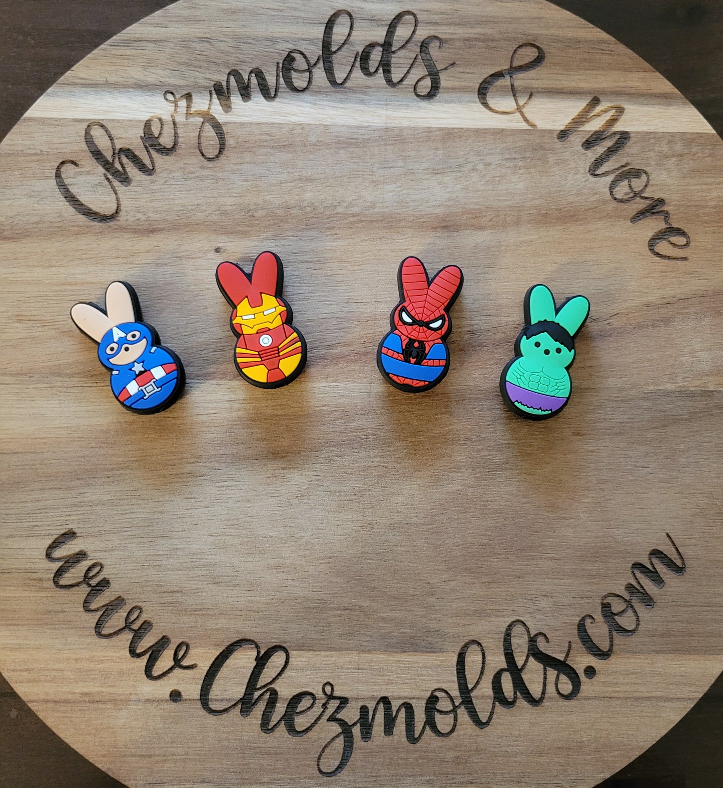 CE- super bunnies-  focal Bead