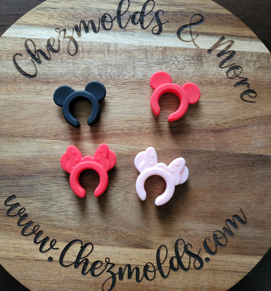 Mouse headbands - Silicone focal Bead