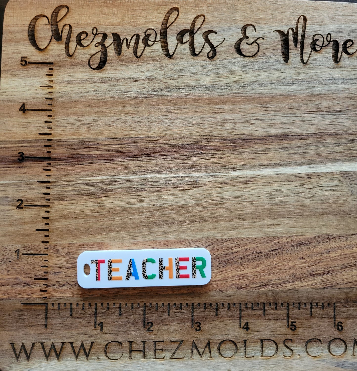 UV printed acrylic flatbacks-teacher