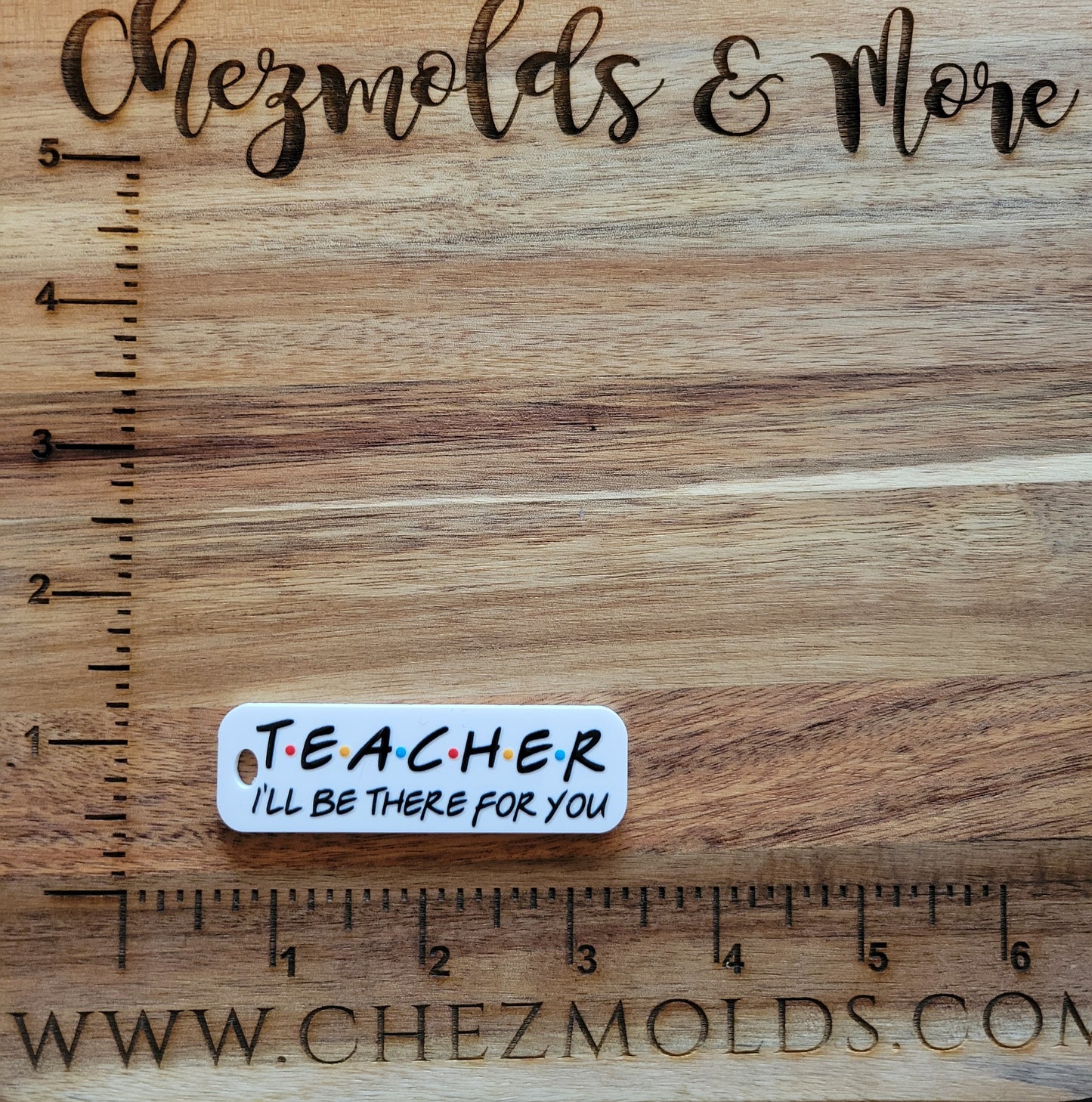 UV printed acrylic flatbacks-teacher