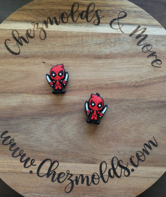 Dead pool- focal Bead